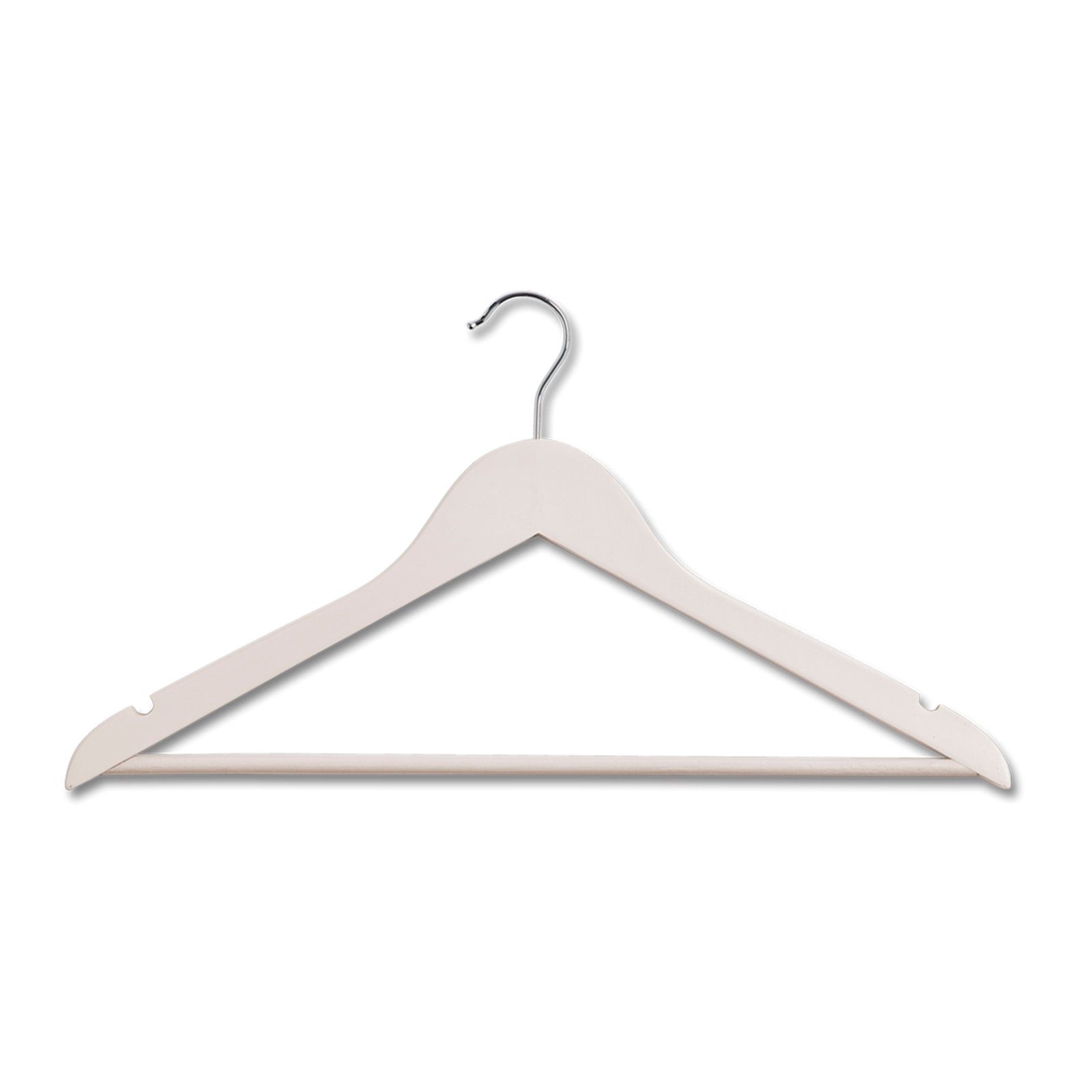 Zeller Present Kleiderbügel Kleiderbügel-Set 3-teilig Grau, günstig online kaufen