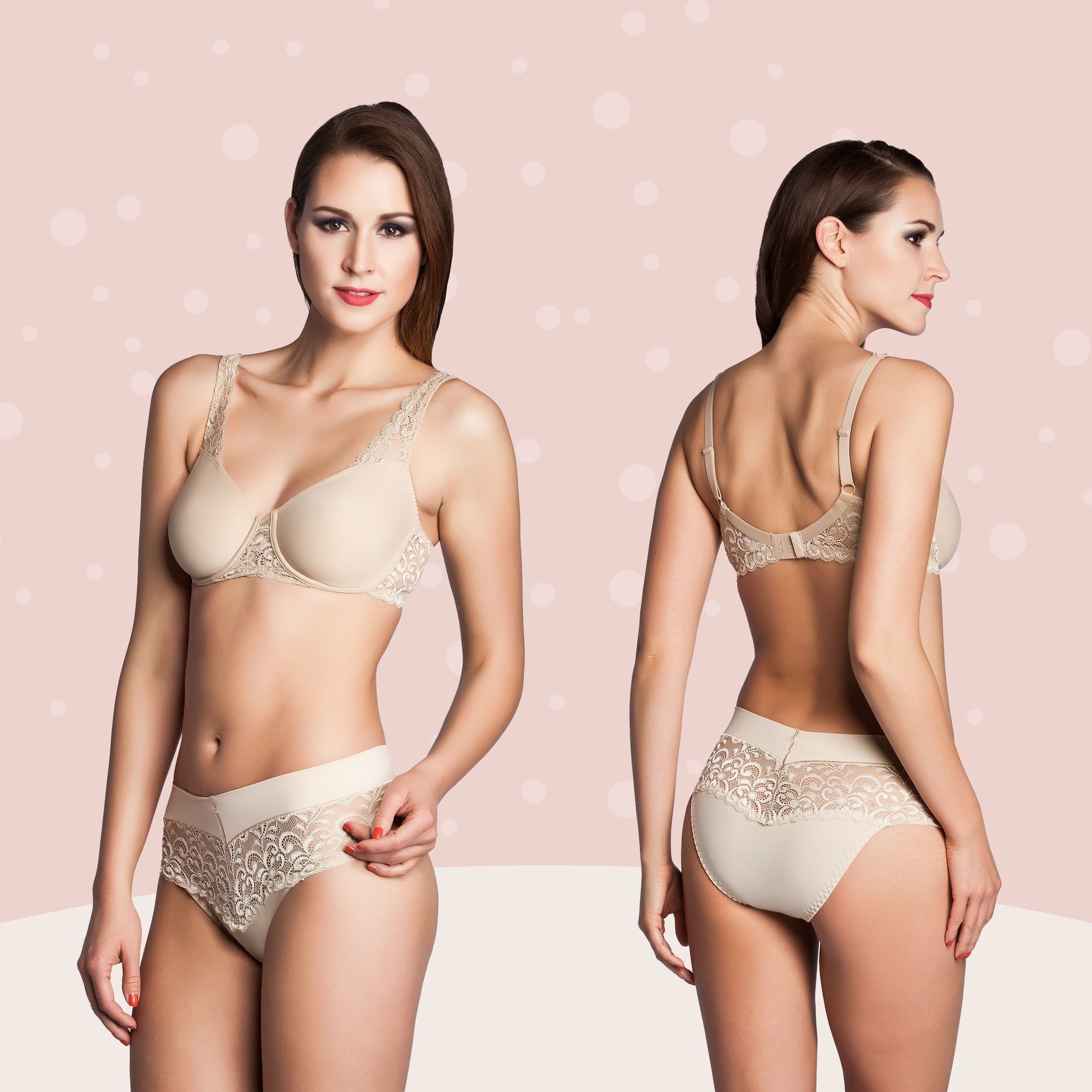 Miss Perfect Miederslip 5675 Rioslip mit sehr weicher Spitze in Größe S-2XL (38-46)