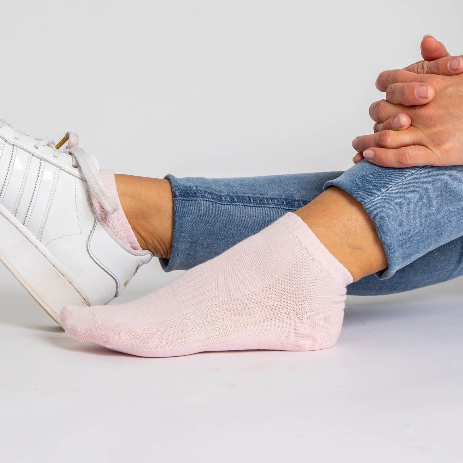OCCULTO Sneakersocken Damen Sneaker Socken 10er Pack (Modell: Diana) (10-Paar) – Bild 5 von 5