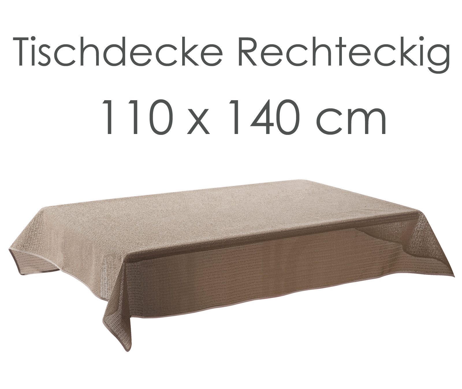 heimtexland Gartentischdecke Outdoor Tischdecke Garten Balkon Camping Tischdeko (Stück 1-tlg, 1), wetterfest I robust I UV-beständig I rutschfest I waschbar – Bild 4 von 5
