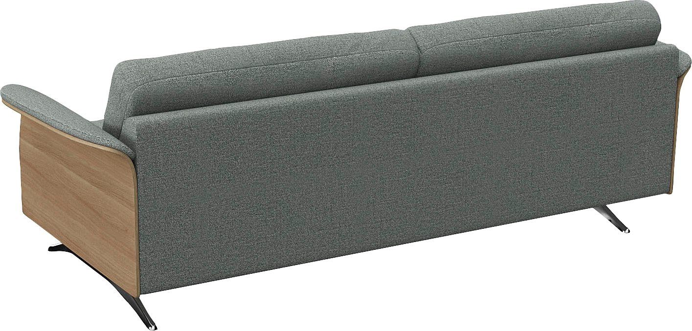 FLEXLUX 3-Sitzer Glow, super bequem durch hochwertigem Sitzaufbau mit Federkern, Modernes skandinavisches Design