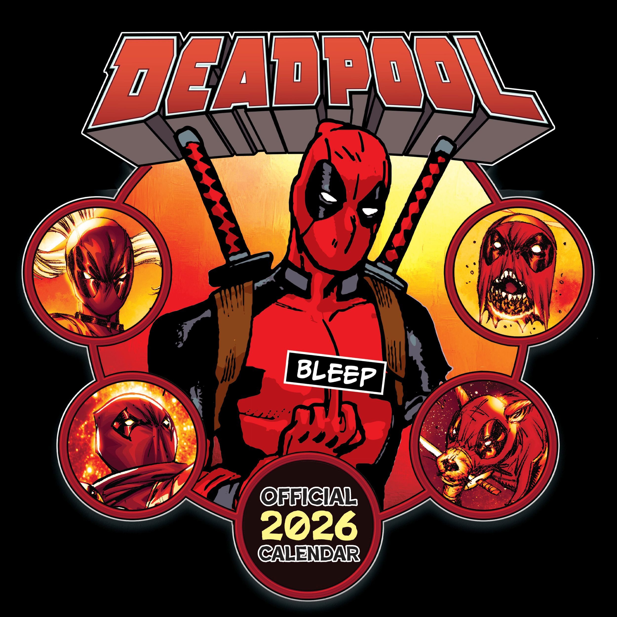 Danilo Wandkalender Marvel Deadpool Kalender 2026