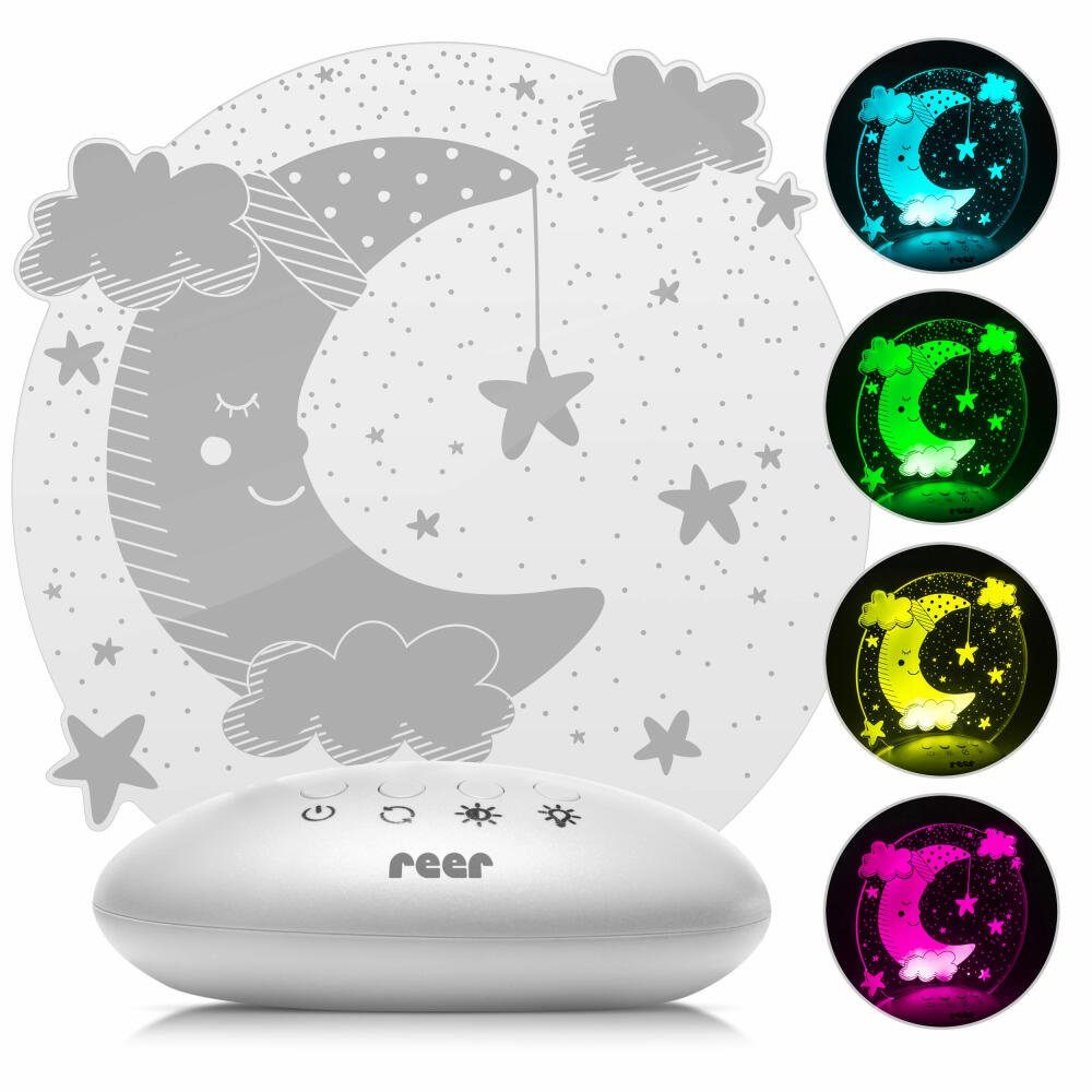 Reer LED Nachtlicht ColourLumy Mund, LED fest integriert