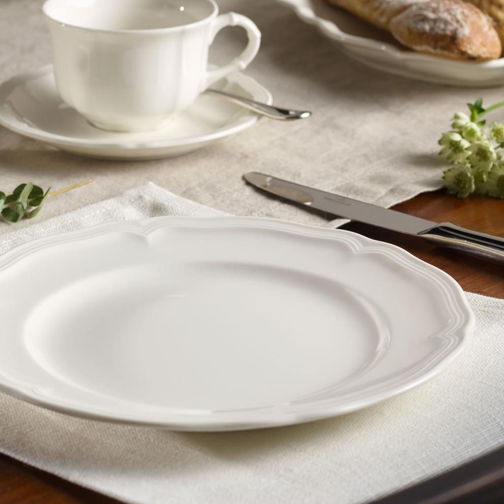 Villeroy & Boch Frühstücksteller Manoir Frühstücksteller ø 20,7 cm 6er Set, (6 St)
