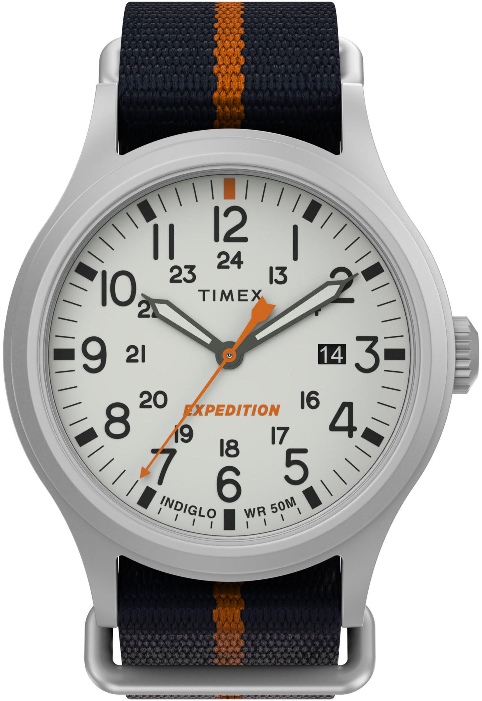 Timex Quarzuhr SIERRA TW2V22800AJ, Armbanduhr, Herrenuhr, Datum, Leuchtzeiger, Mineralglas, analog