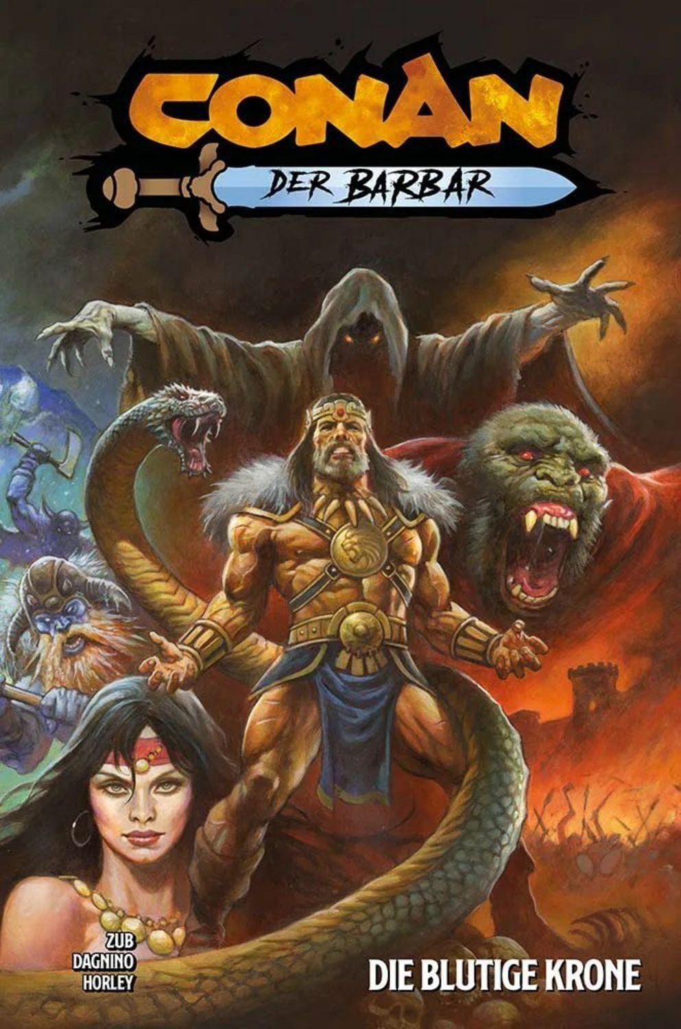 Conan der Barbar Bd. 7 (2. Serie): Die blutige Krone / Jim Zub, Fernando Dagnino, Alex Horley