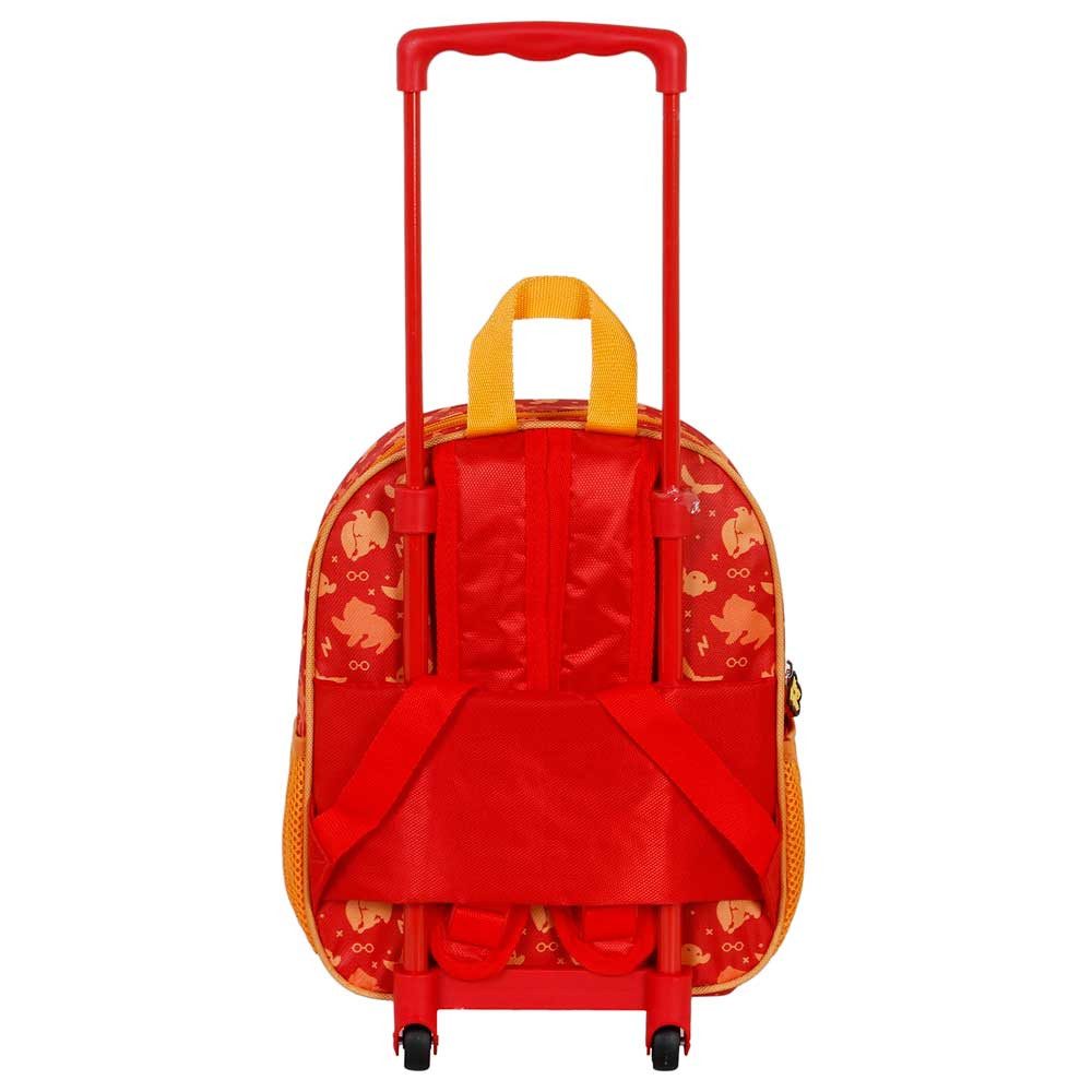 Karactermania Kinderrucksack Harry Potter Trolley Vorschulrucksack Kindergarten Kinder Rucksack, praktische Räder, 3D Frontprägung