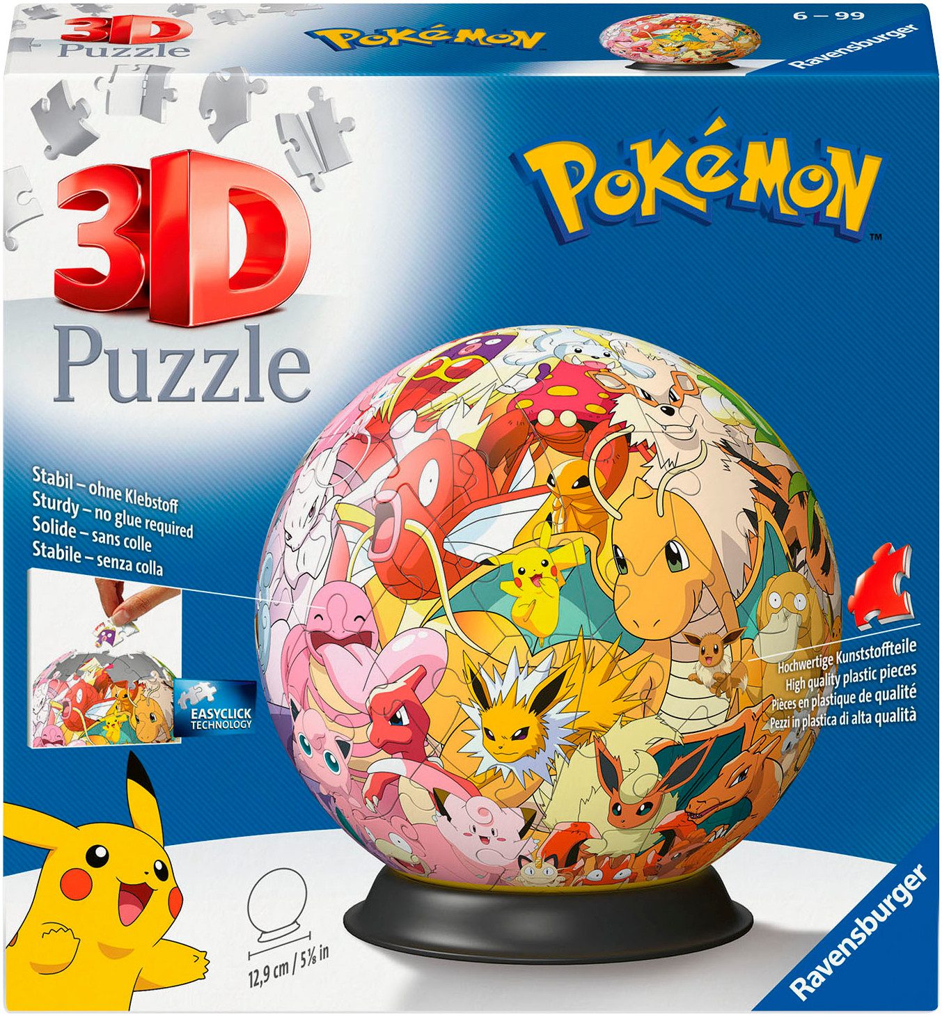 Ravensburger Puzzleball Pokémon - Kanto Region Characters, 72 Puzzleteile, günstig online kaufen