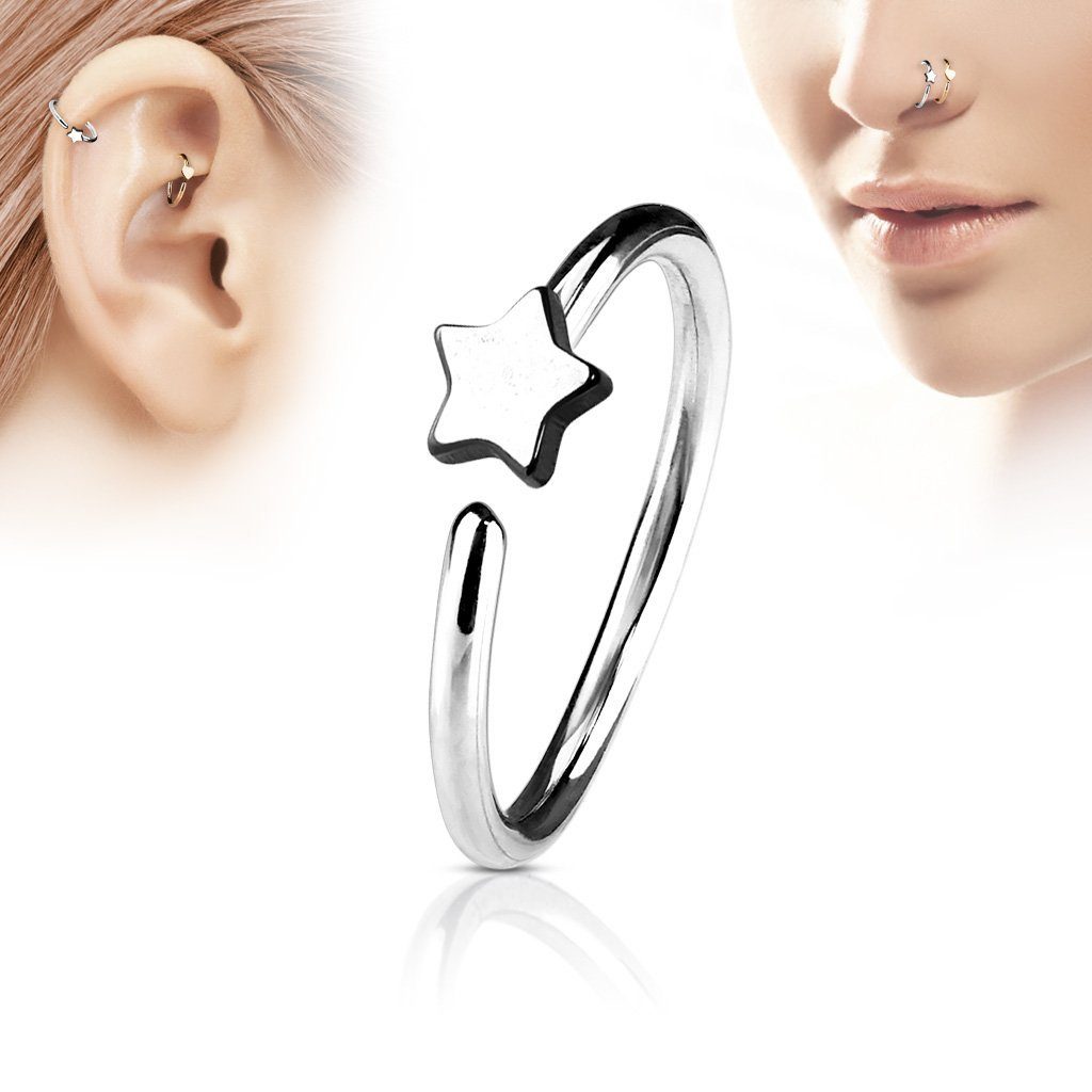 Taffstyle Nasenpiercing Piercing Septum Tragus Helix günstig online kaufen