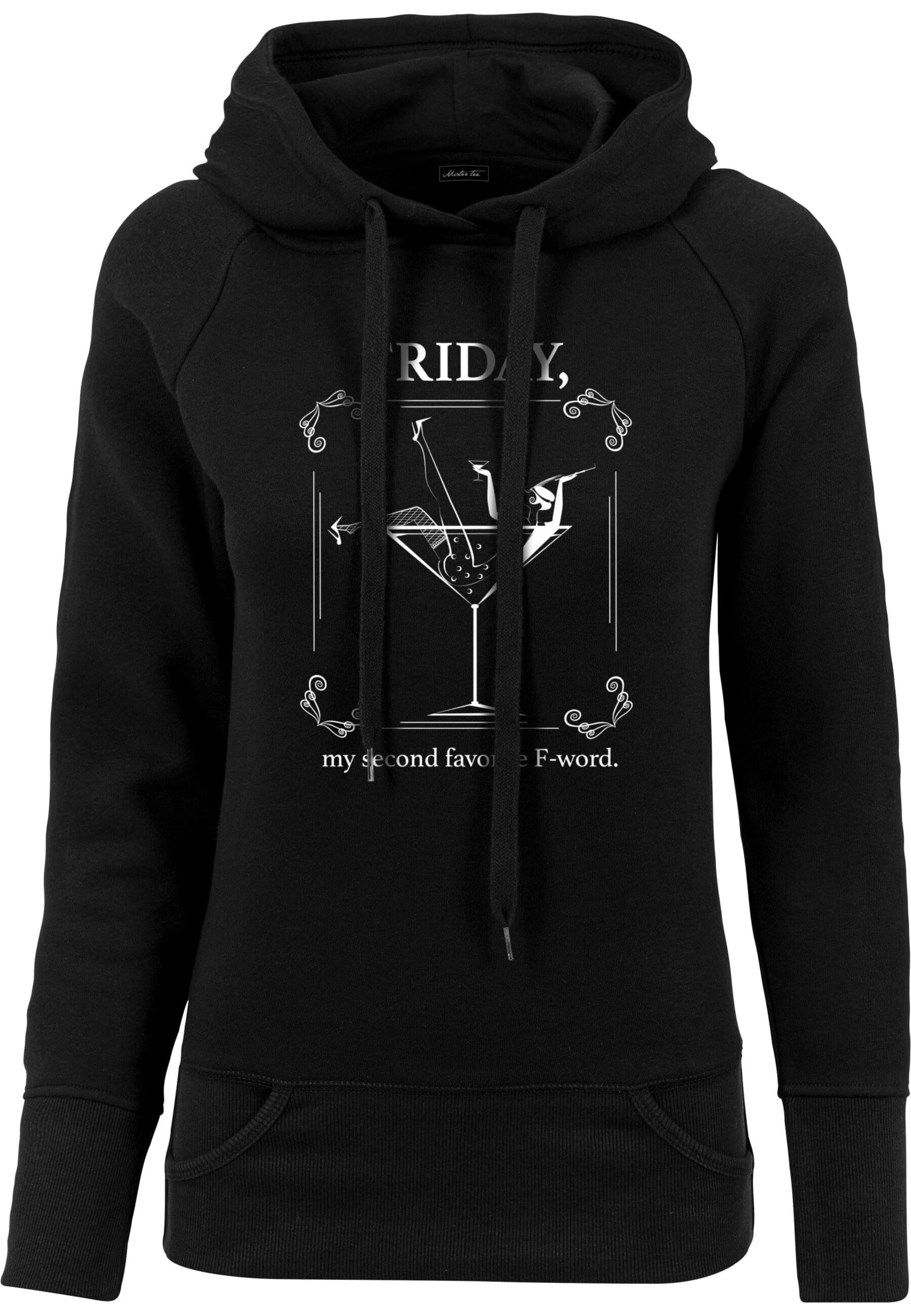 Rundhalspullover MisterTee Damen Ladies F-Word Hoody