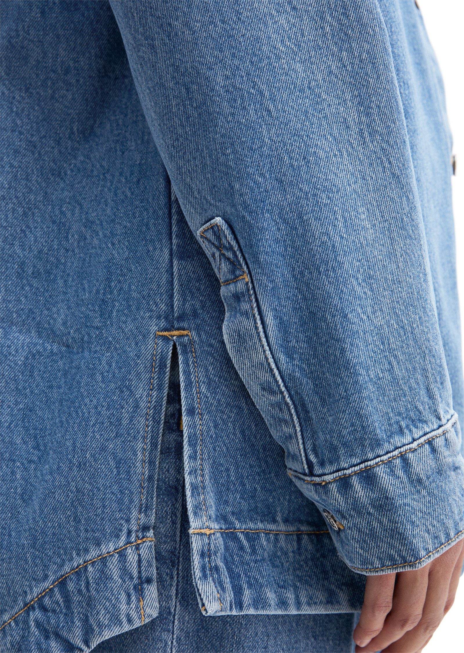 Marc O'Polo Jeansbluse aus TENCEL™ Lyocell-Mix