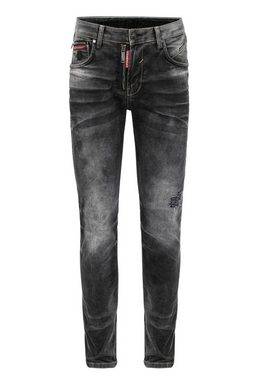 Cipo & Baxx Straight-Jeans im modischen Look
