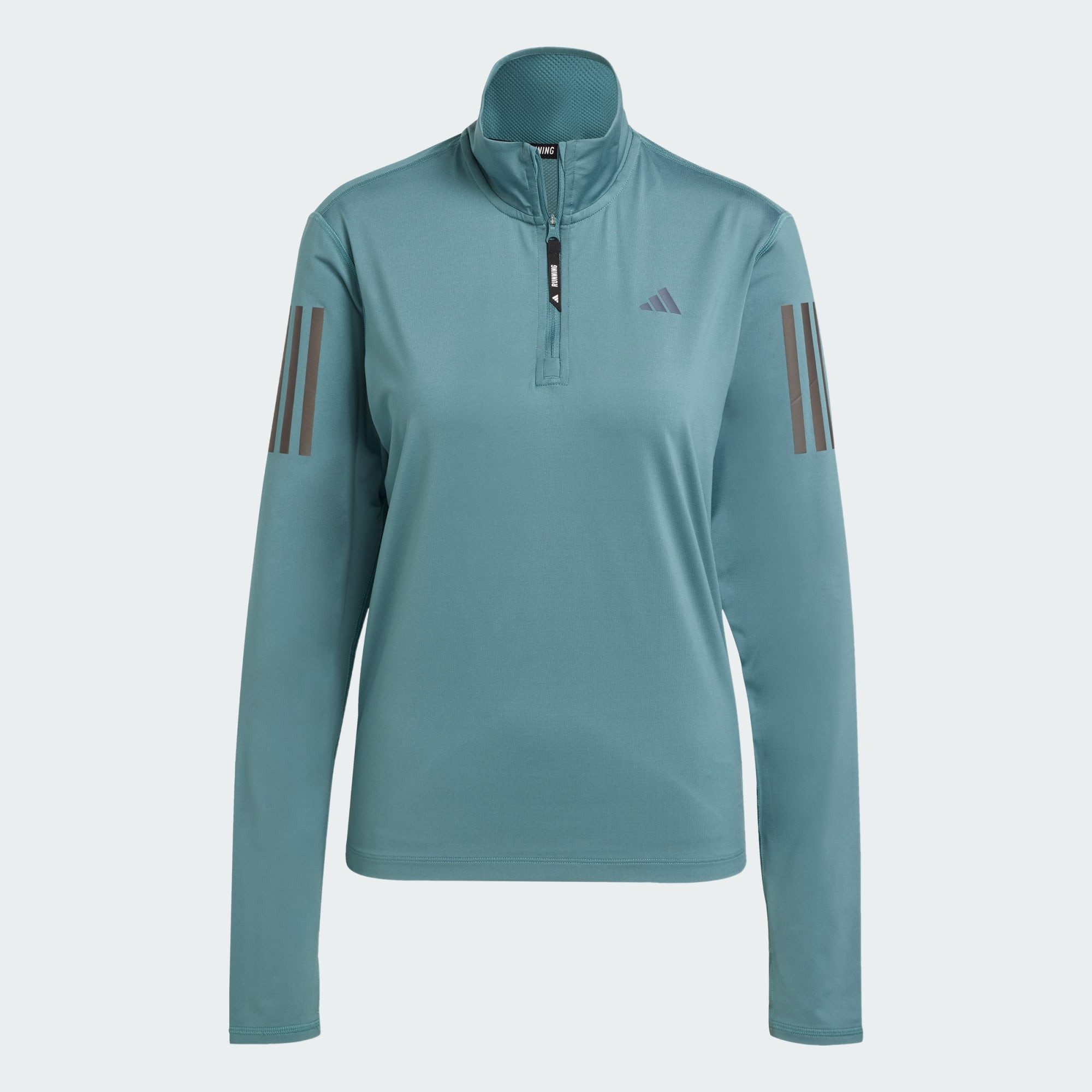 adidas Performance Trainingsjacke OWN THE RUN HALF-ZIP OBERTEIL (1-St)