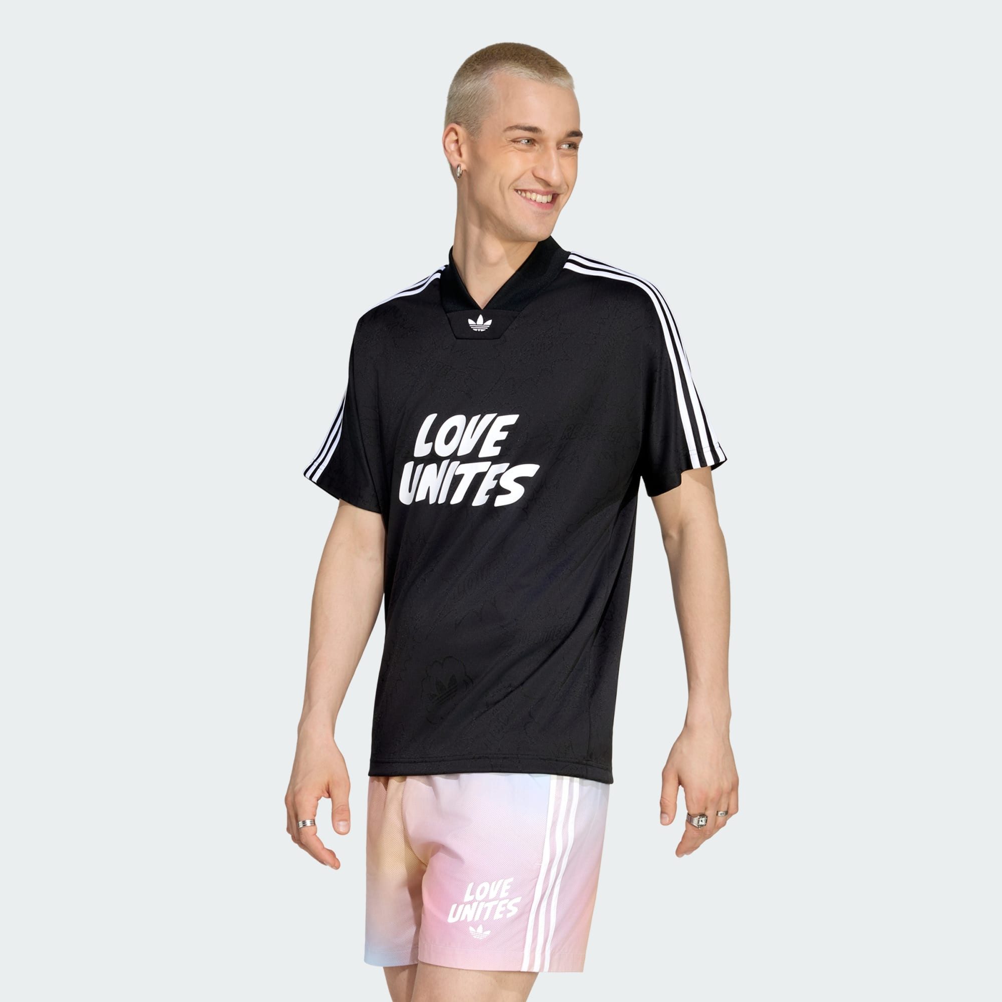 adidas Originals T-Shirt LOVE UNITES EMB JERSEY (1-tlg)