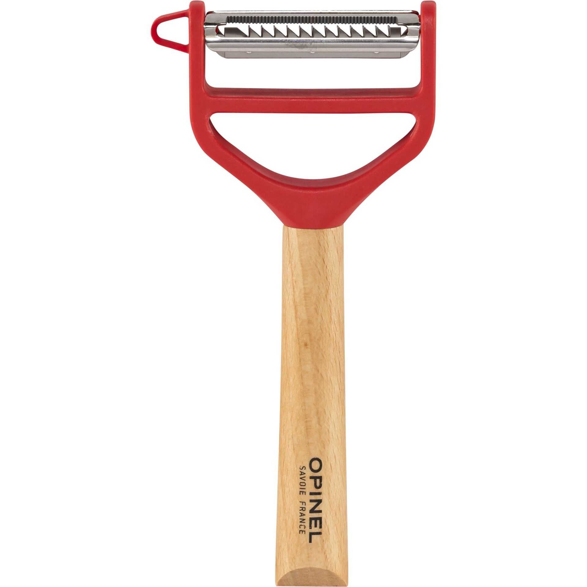 Opinel Ersatzscherkopf Opinel Schäler T-Duo aus Holz Rot