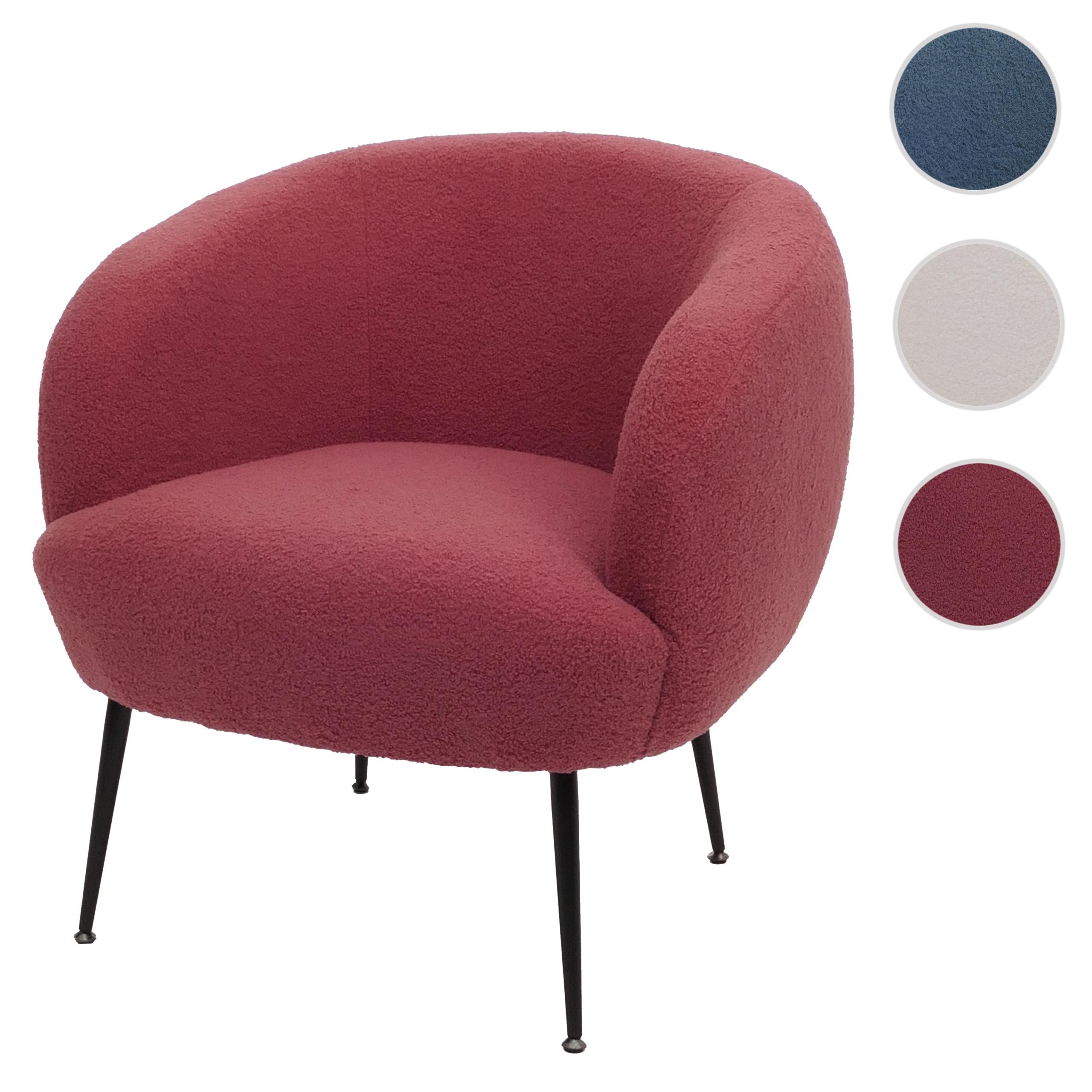 MCW Loungesessel Lounge-Sessel MCW-O37, Moderner Bouclé-Stoffbezug günstig online kaufen