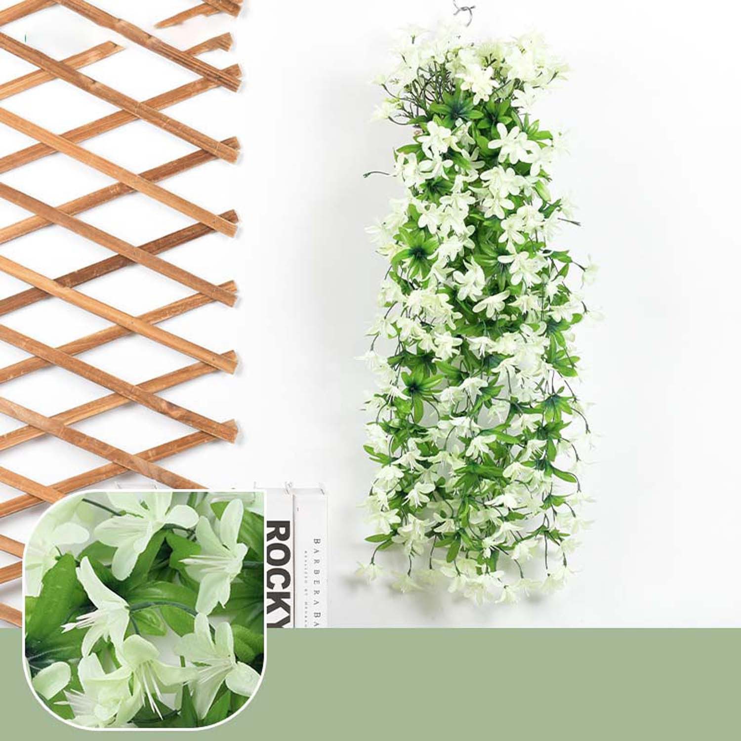 Kunstblume 2 Stück Kunstblumen Hängend Petunie Seidenblumen Künstliche Petu günstig online kaufen