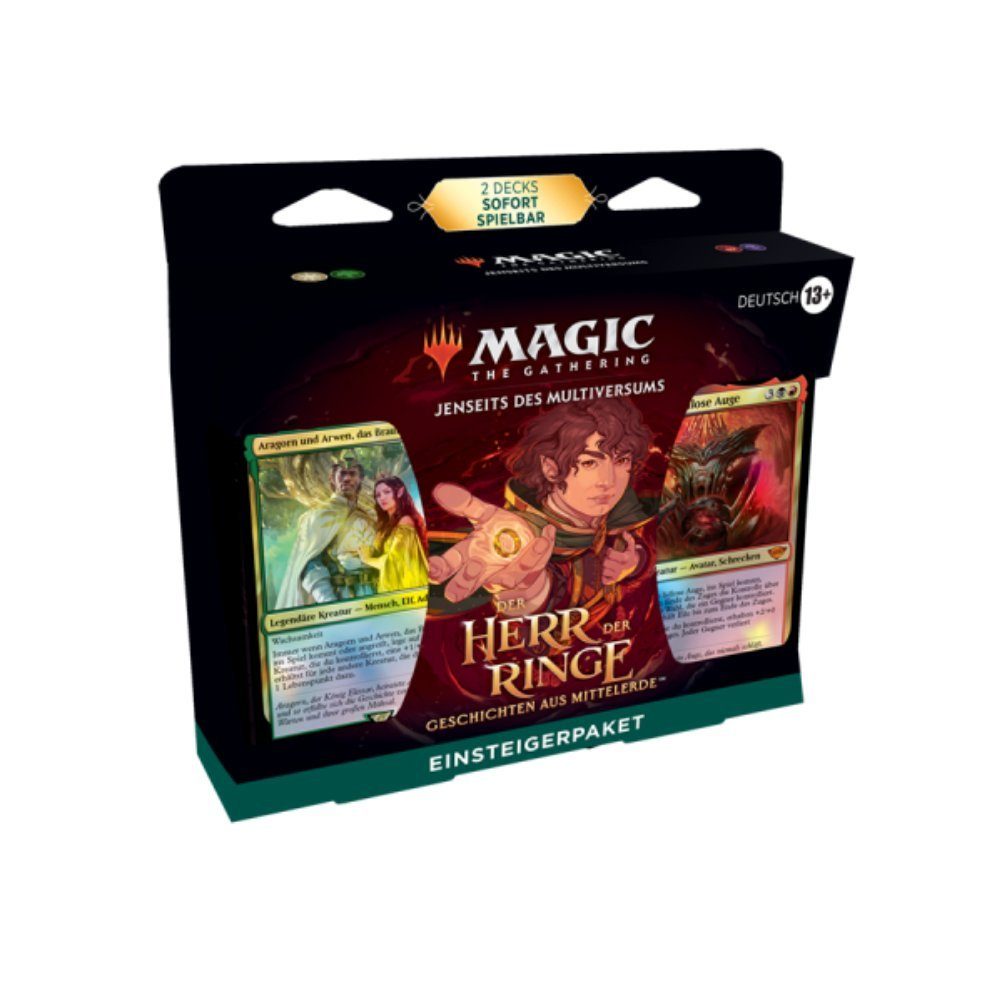 Wizards of the Coast Sammelkarte Magic the Gathering Der Herr der Ringe Einsteigerpaket, 2