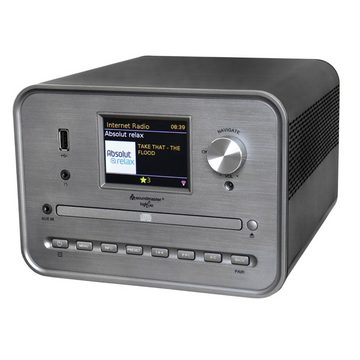 Soundmaster ICD1050SW Internetradio CD-Player WLAN DAB+ Bluetooth USB MP3 Stereo Internet-Radio (Internet, DAB+, UKW, 14 W, Kompakte Bauweise, Internetradio, DAB+, Weckerfunktion, CD-Player)