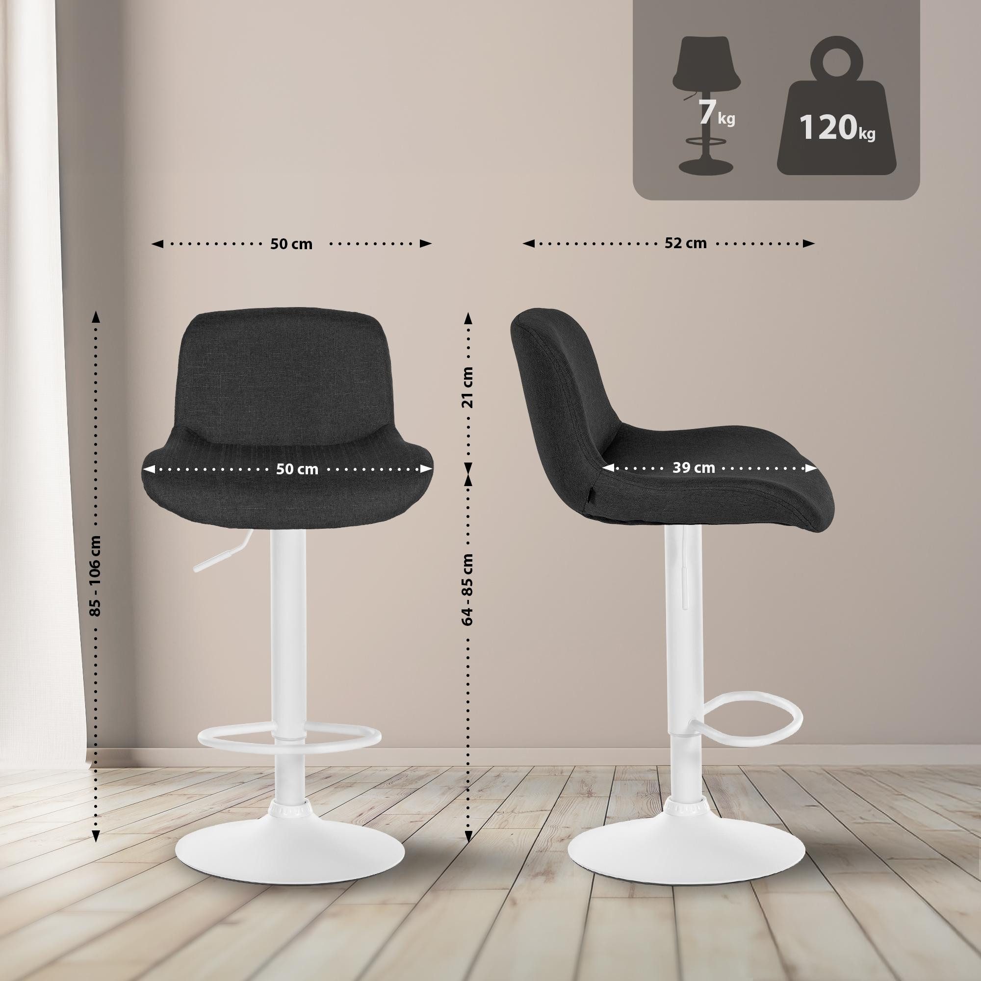 CLP Barhocker Solon (2er Set, 2 günstig online kaufen