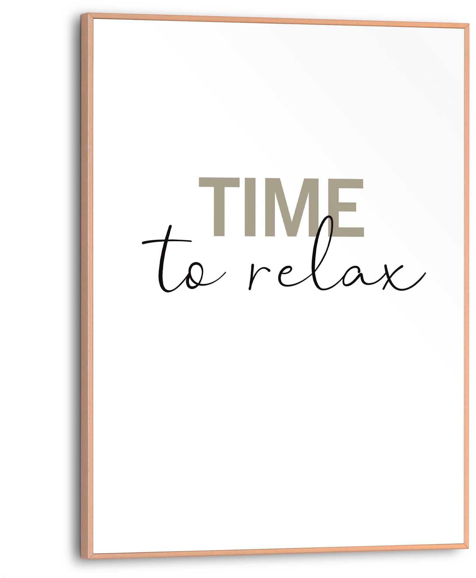 Reinders! Poster Time to relax günstig online kaufen