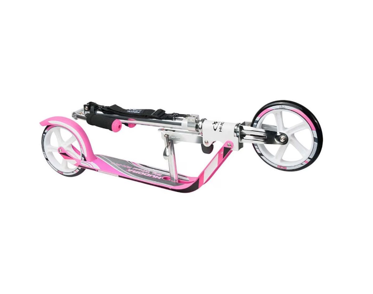 DOTMALL Fahrradpedale Sport Faltroller Pink Runner