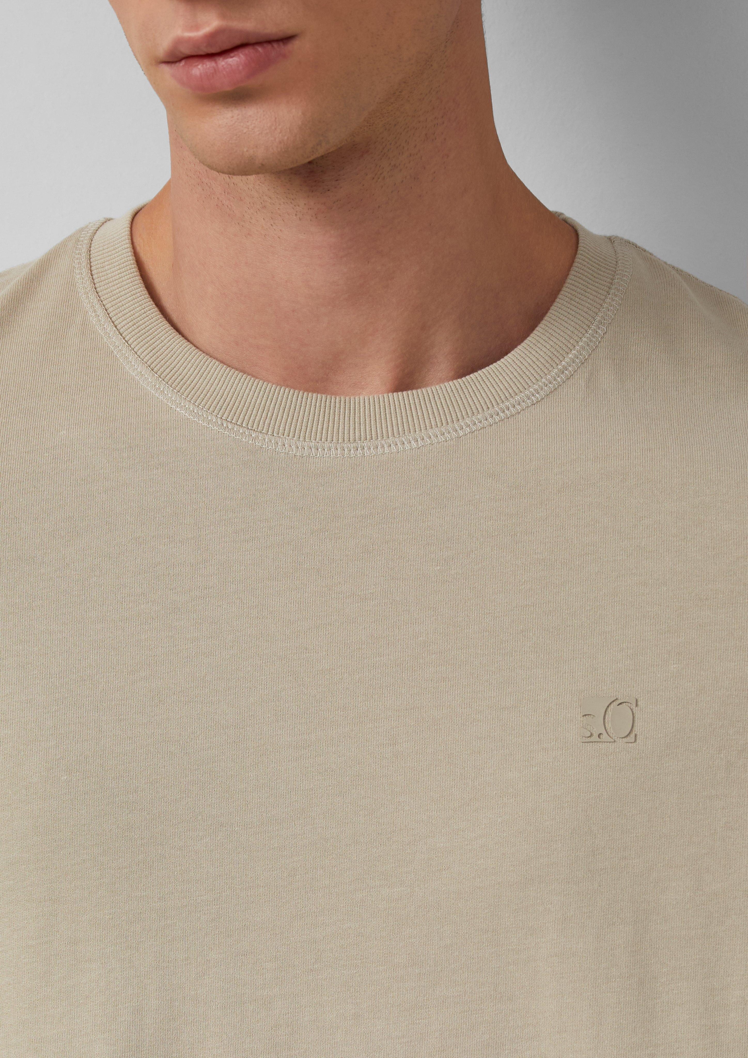 s.Oliver Kurzarmshirt Heavy Jersey T-Shirt mit günstig online kaufen