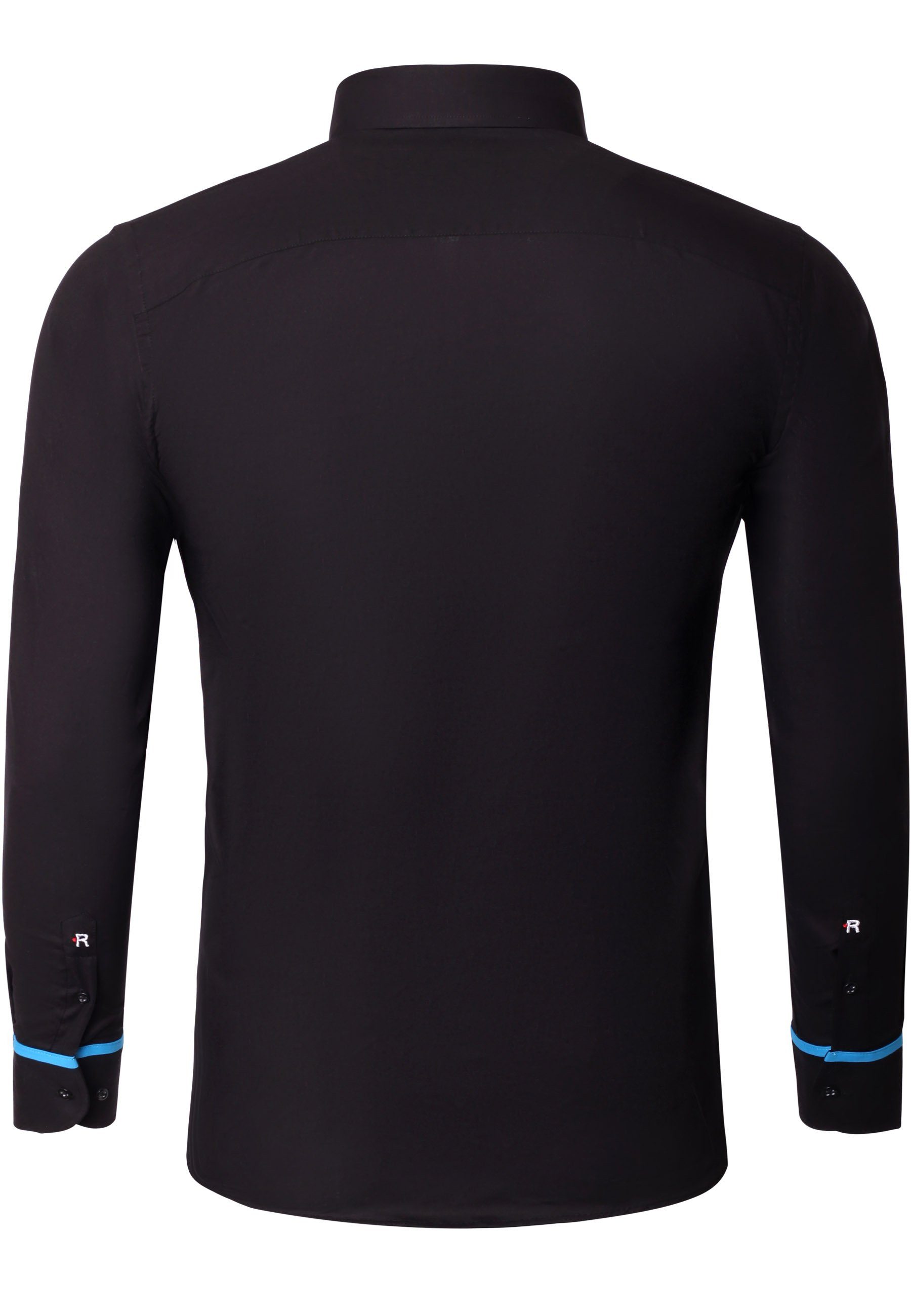 Reslad Langarmhemd Reslad Herren Hemd Madison Langarm RS-7118 (3-tlg., Herr günstig online kaufen