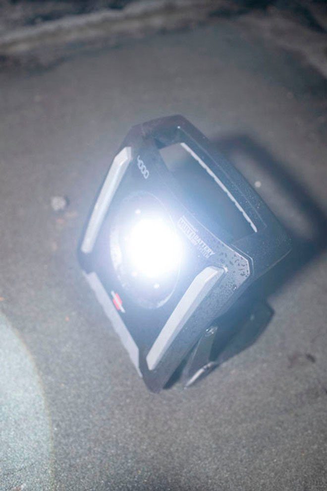 Brennenstuhl LED Baustrahler Multi 4000 MA, Ein-/Ausschalter, mehrere Helligkeitsstufen, LED fest integriert, Tageslichtweiß, ohne Akku