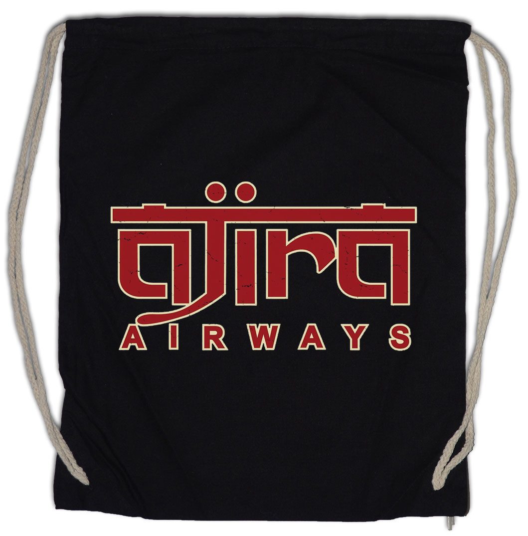 Urban Backwoods Turnbeutel Ajira Airways Turnbeutel TV Series Lost Sci-fi Mystery Drama Deserted (1-tlg), Island Show Serie Oceanic