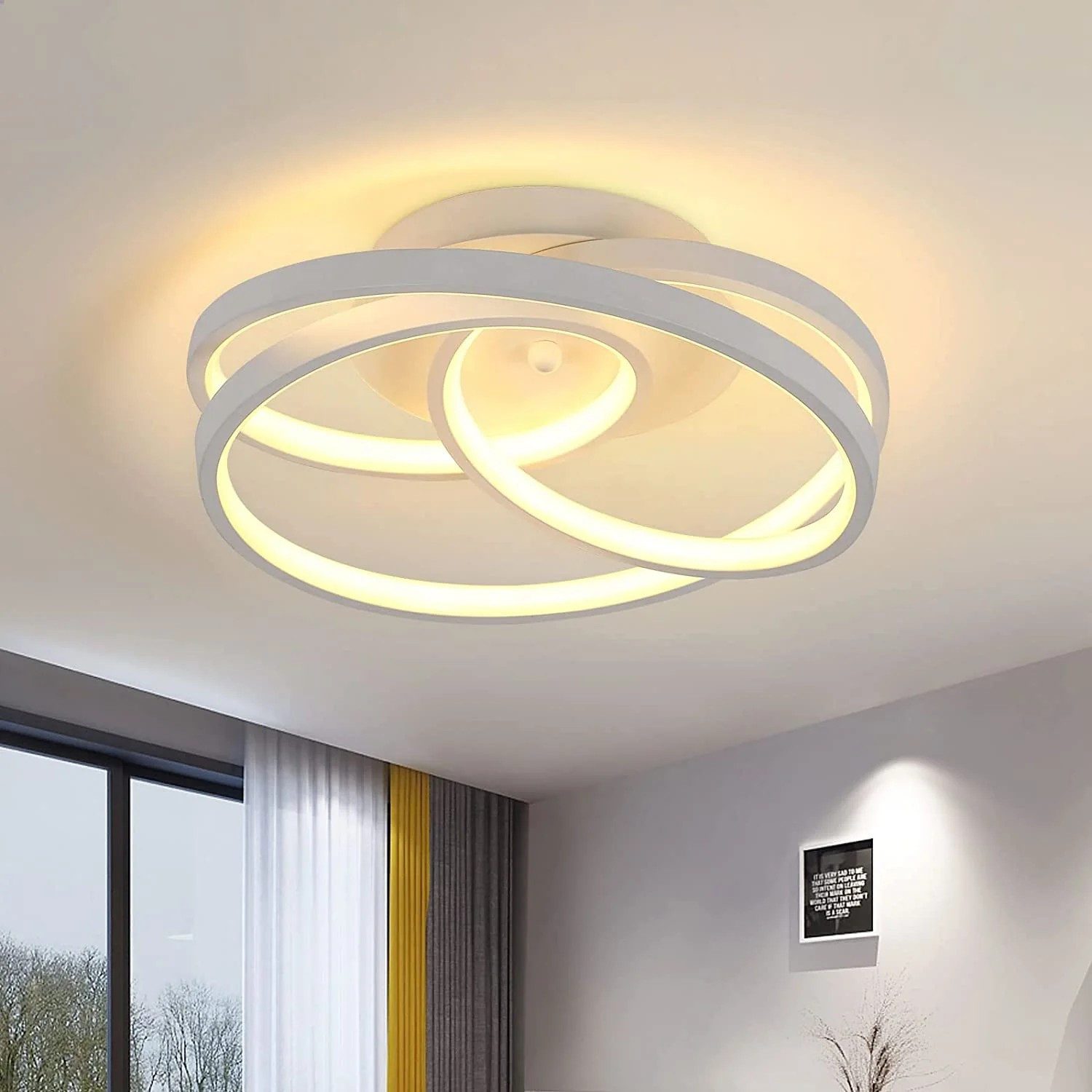 Goeco LED Deckenleuchte Moderne Deckenlampe, 40W günstig online kaufen