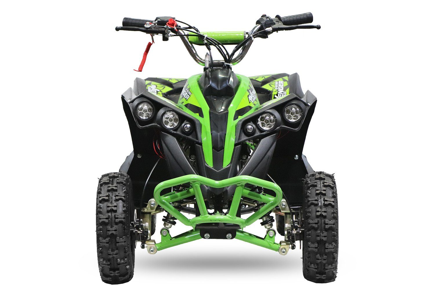 ATV 6" Dirt-Bike Pocketquad, 1 Gang, mini Kinder Kinderquad Orange Automatikschaltung Motors 49cc Avenger Quad Nitro