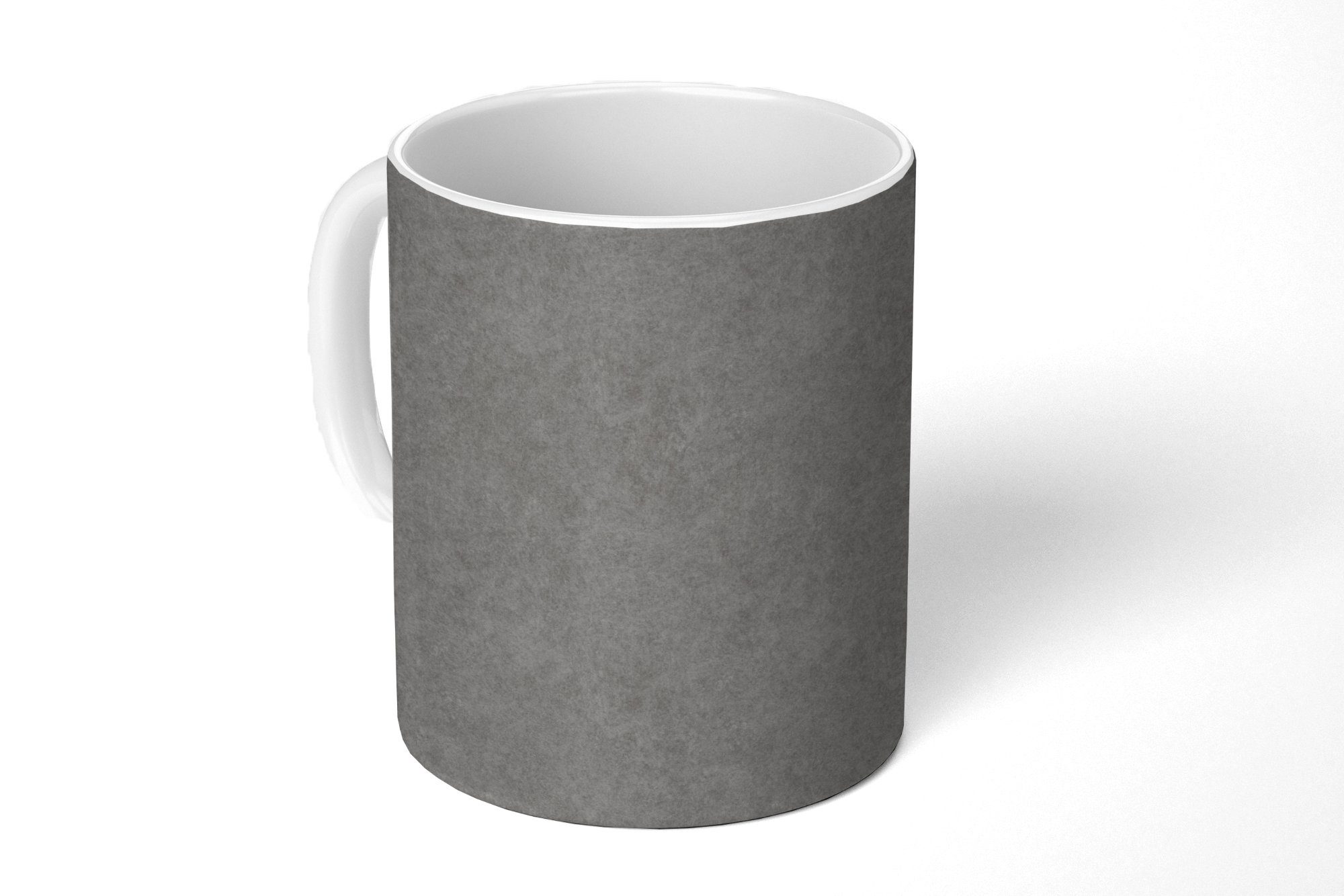 MuchoWow Tasse Beton Kaffeetassen, Textur - Teetasse, Teetasse, Keramik, Muster, Geschenk Becher, 