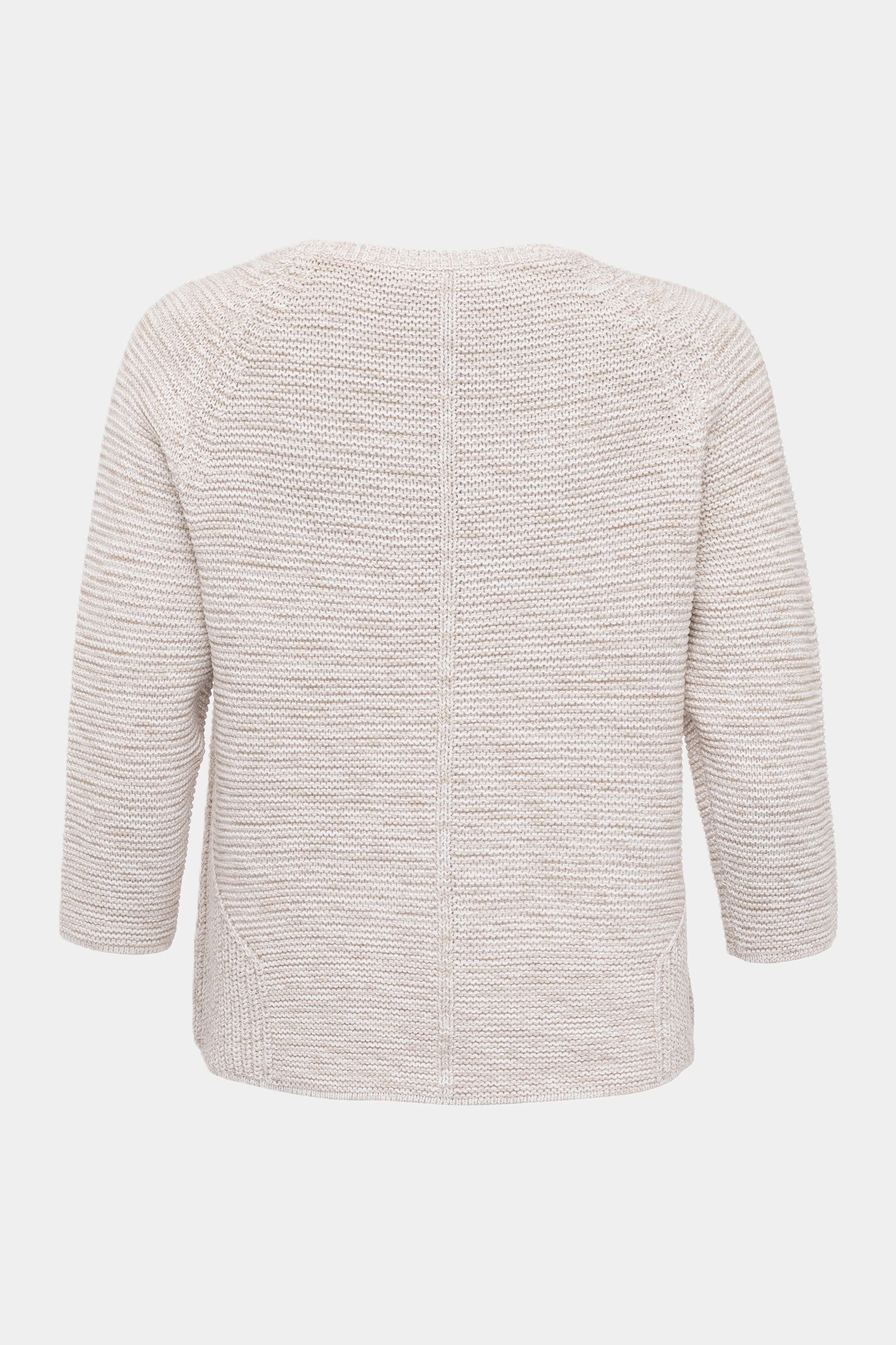 Zaubermond Kapuzenpullover Strickpullover Kiesel günstig online kaufen