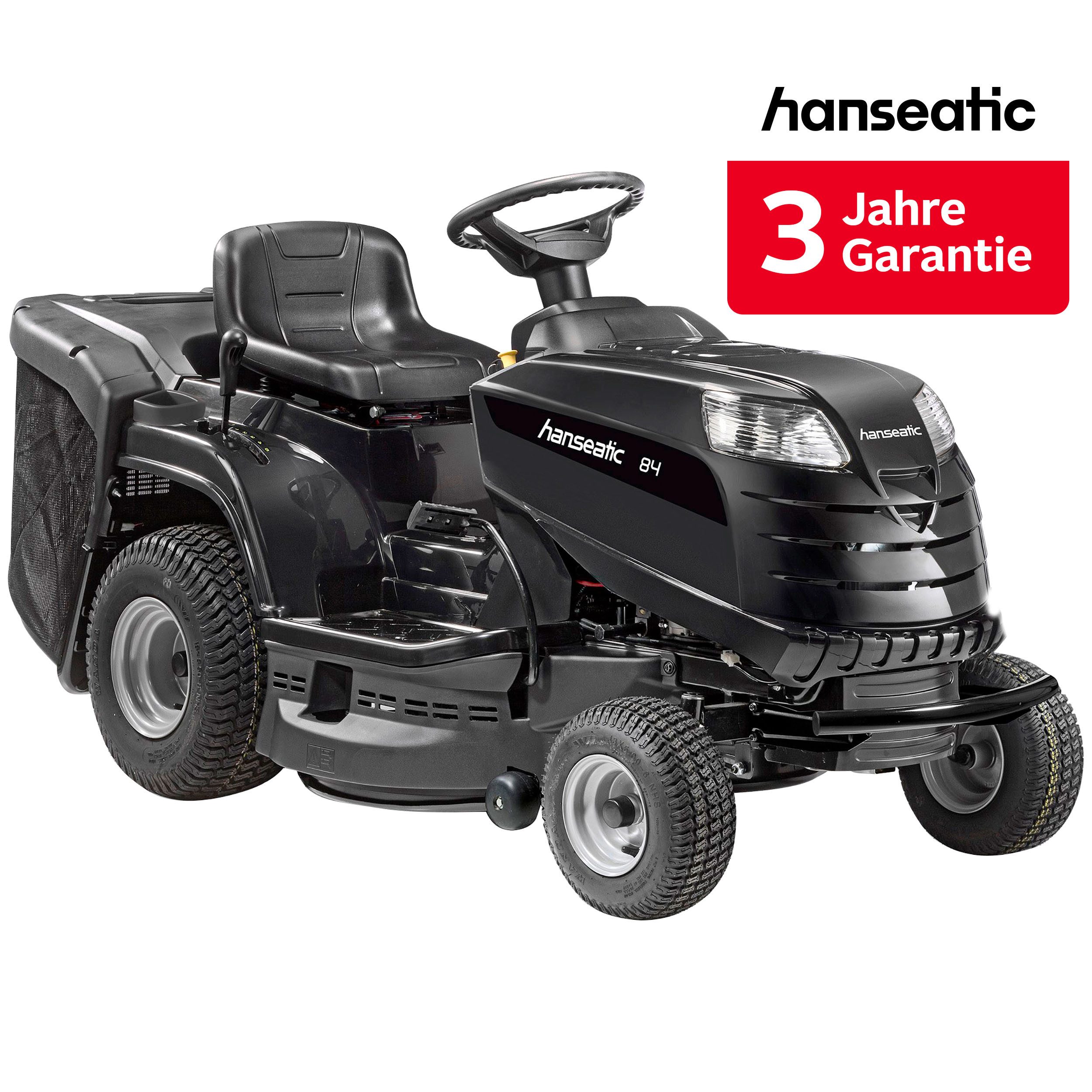 Hanseatic Rasentraktor MP 84, 84 cm Schnittbreite, 5,8 kW (7,9 PS) Leistung