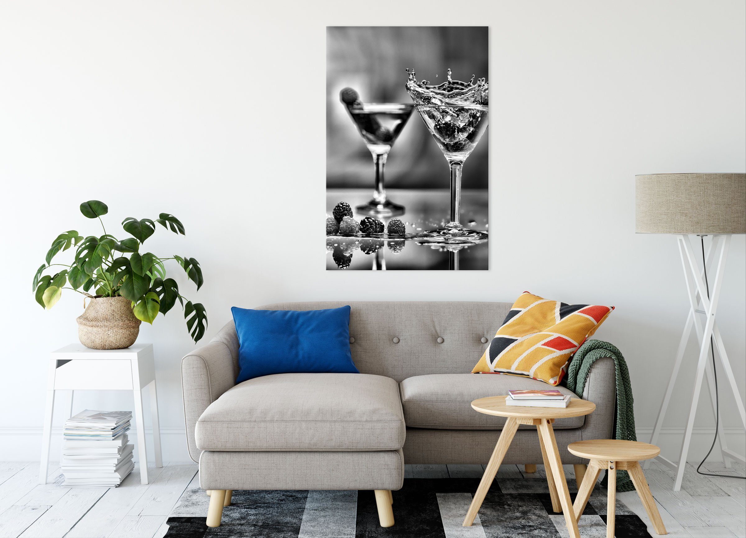 Pixxprint Leinwandbild Coole Cocktails, Coole Cocktails günstig online kaufen