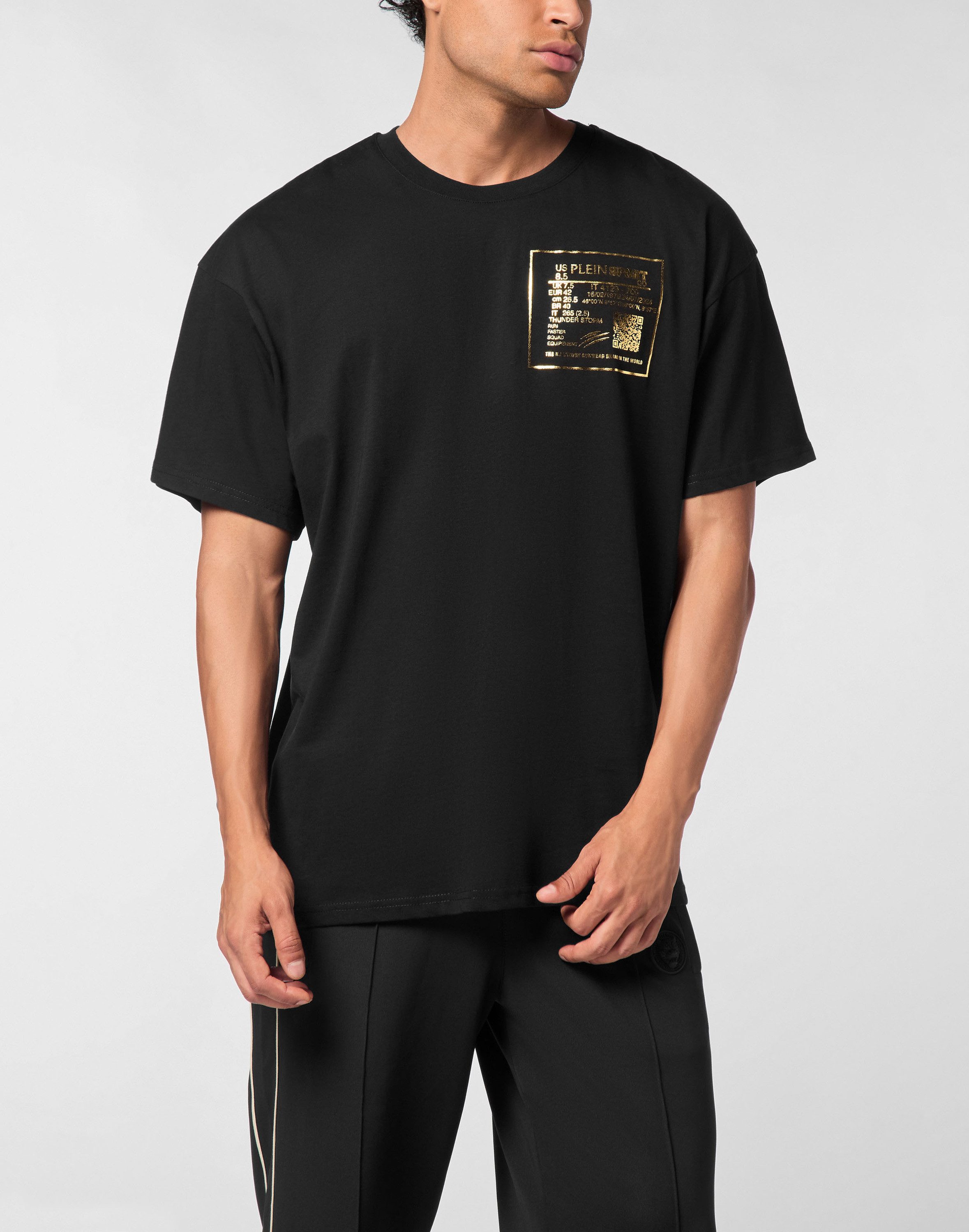 PLEIN SPORT T-Shirt T-Shirt Rundhalsausschnitt