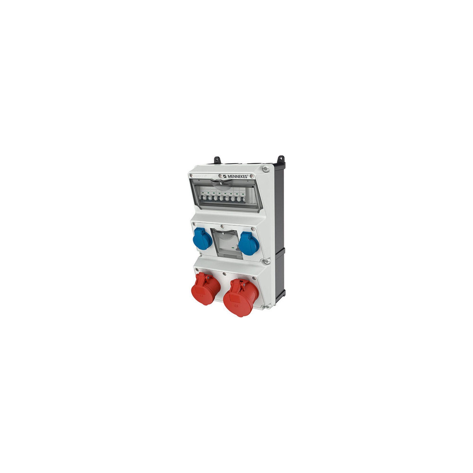 Mennekes Mennekes Steckdosen-Kombination AMAXX, IP44 930080 Mehrfachsteckdose