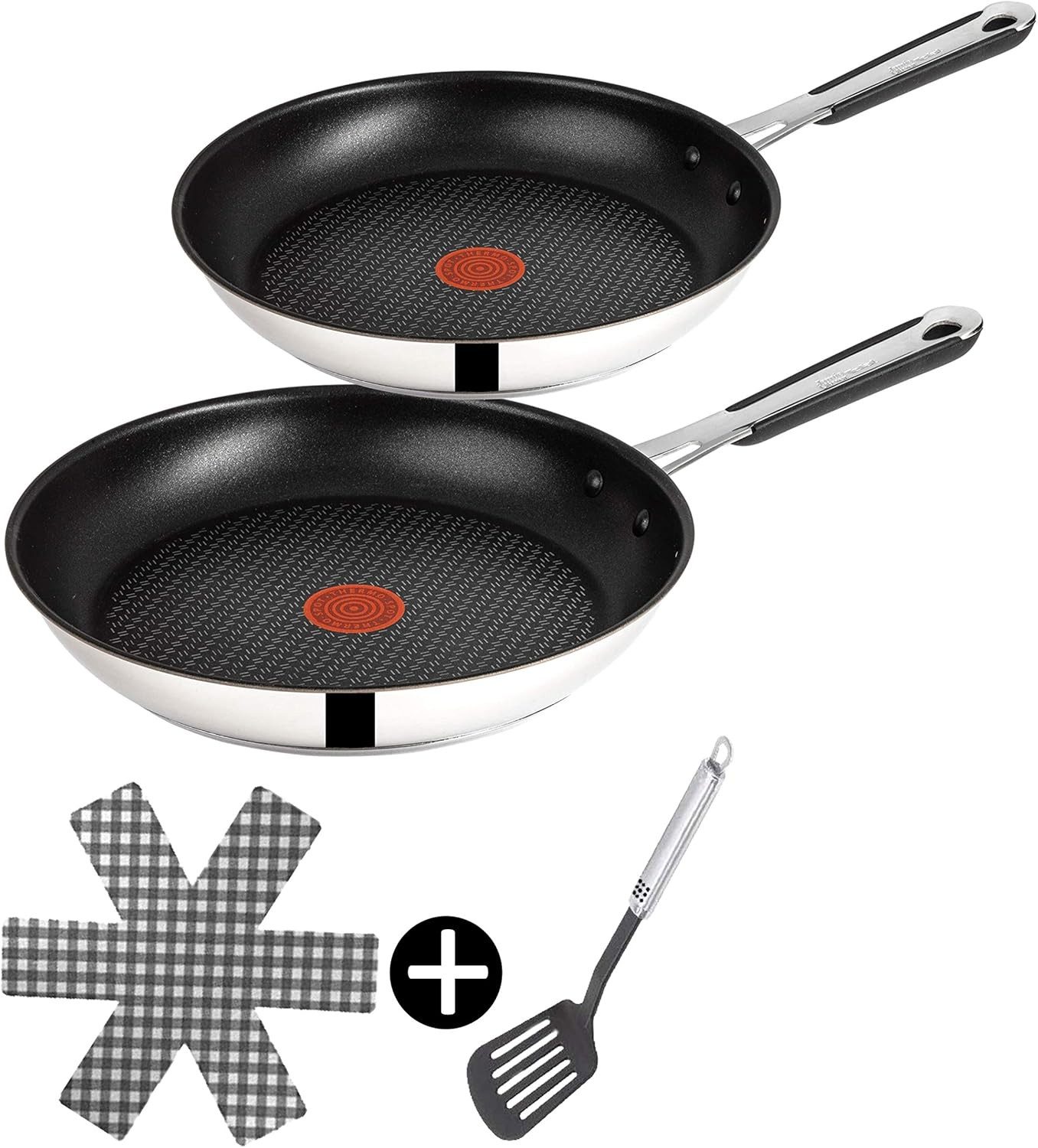 Pfannen-Set Jamie Oliver E76 Pfannenset 24+28cm, Pfanne alle Herdarten + Induktion