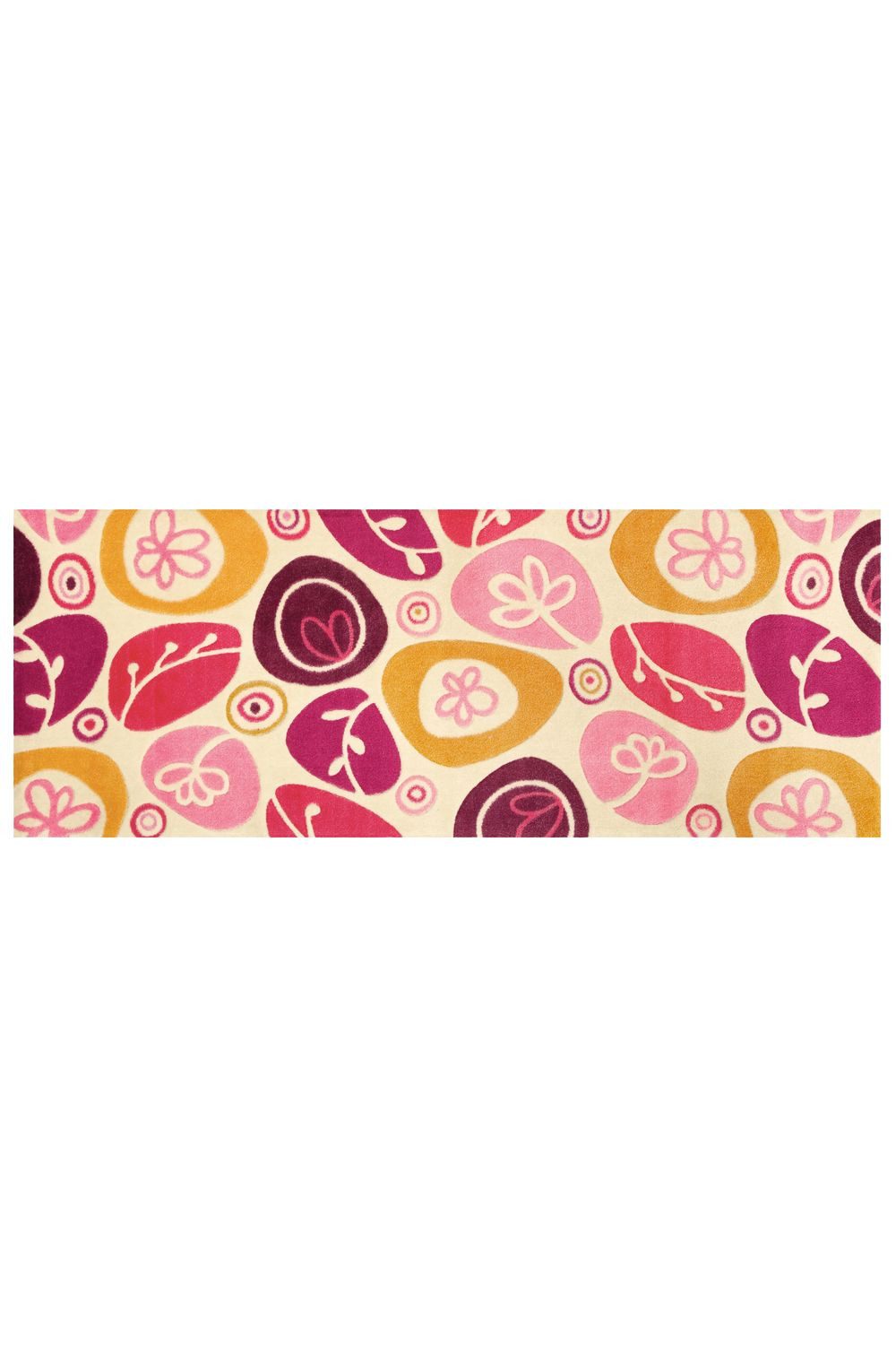 Teppich Boss Teppich Kurzflor Teppich Lara Mat 5 - Multi / Rot, rechteckig, Höhe: 9 mm