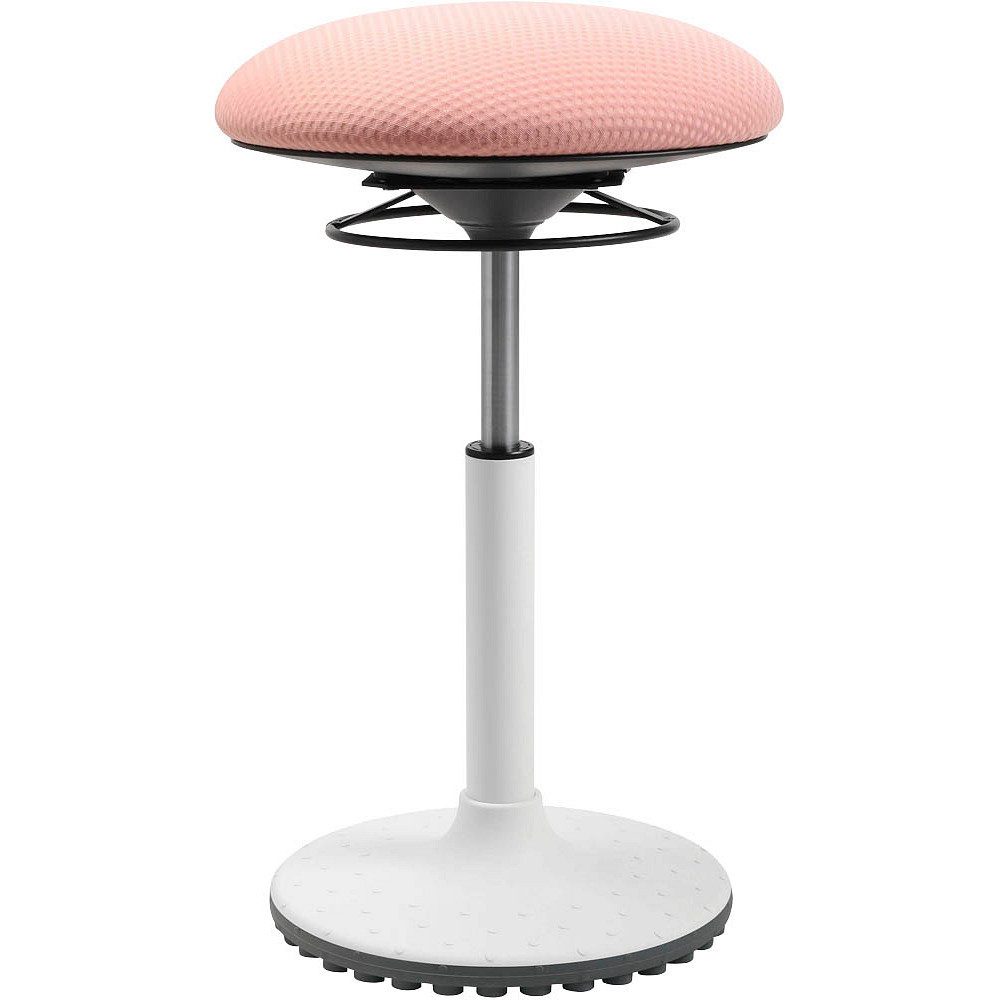 TOPSTAR Sitzhocker 1 Hocker BBT-Coach höhenverstellbar - rosa, Patentierter Hocker f. dynamisches Sitzen