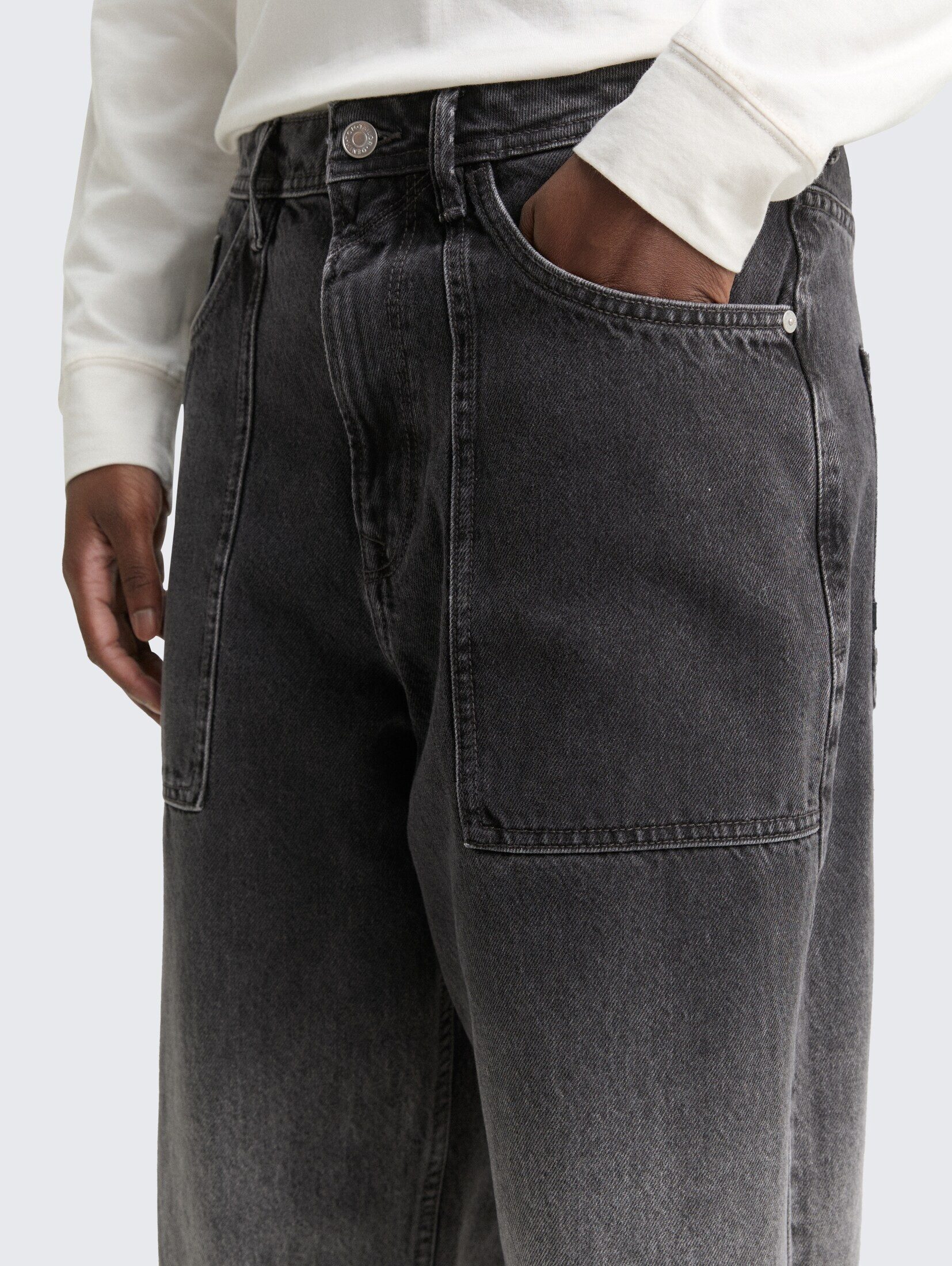 TOM TAILOR Denim Loose-fit-Jeans Jeanshosen TTELLIOT BAGGY Jeans