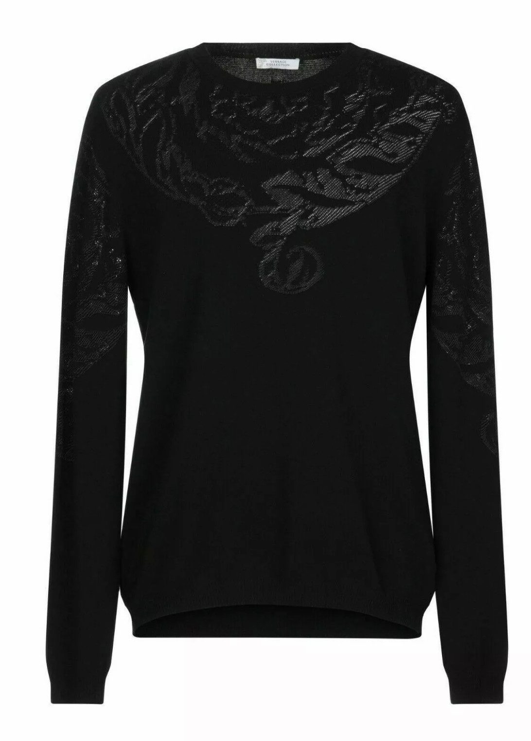 VERSACE COLLECTION Вязаные свитера Logo Пуловеры Jumper XS Metall-Logo-Detail, Premium-Strickmaterialien