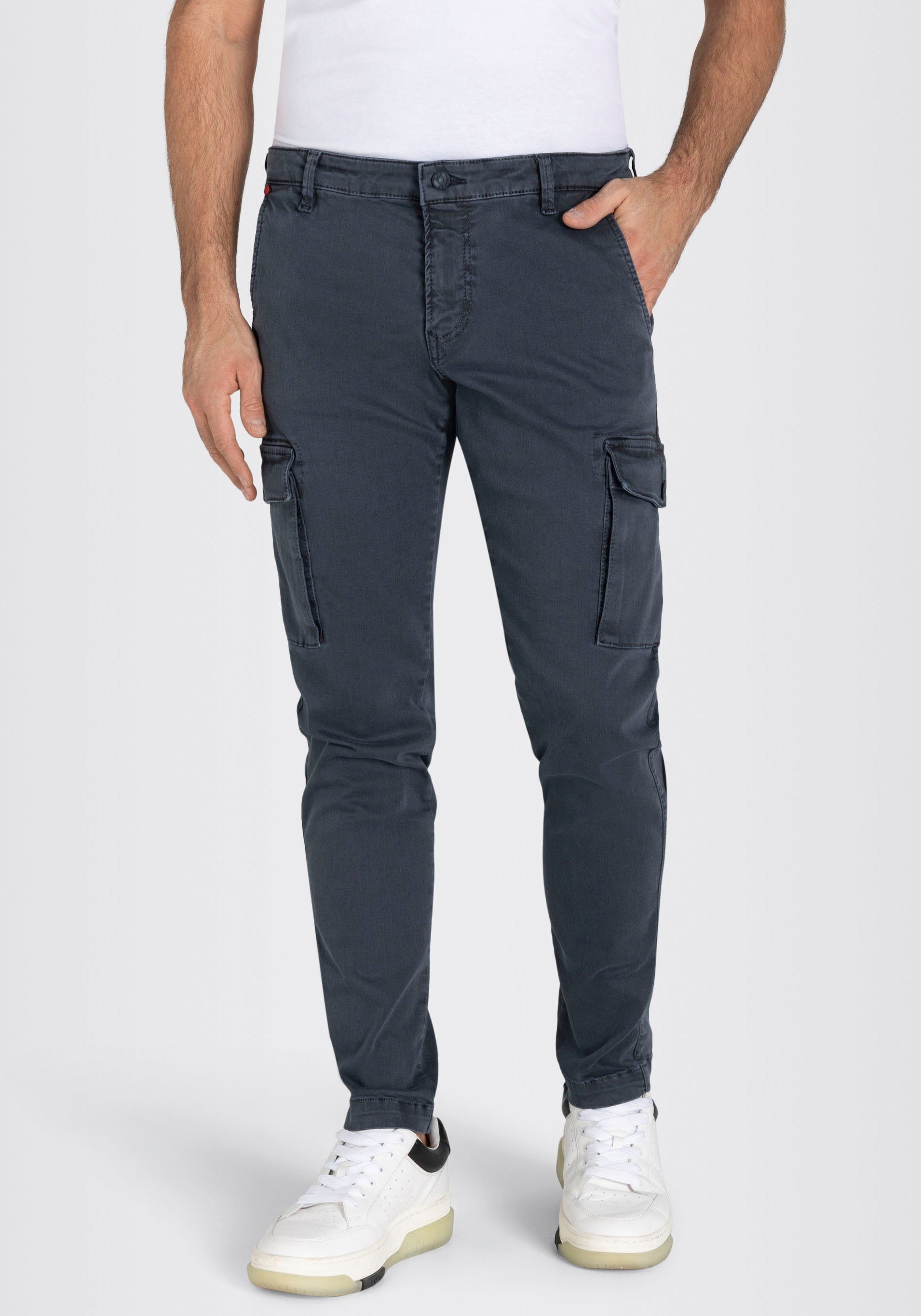 MAC Cargohose Driver blue grey