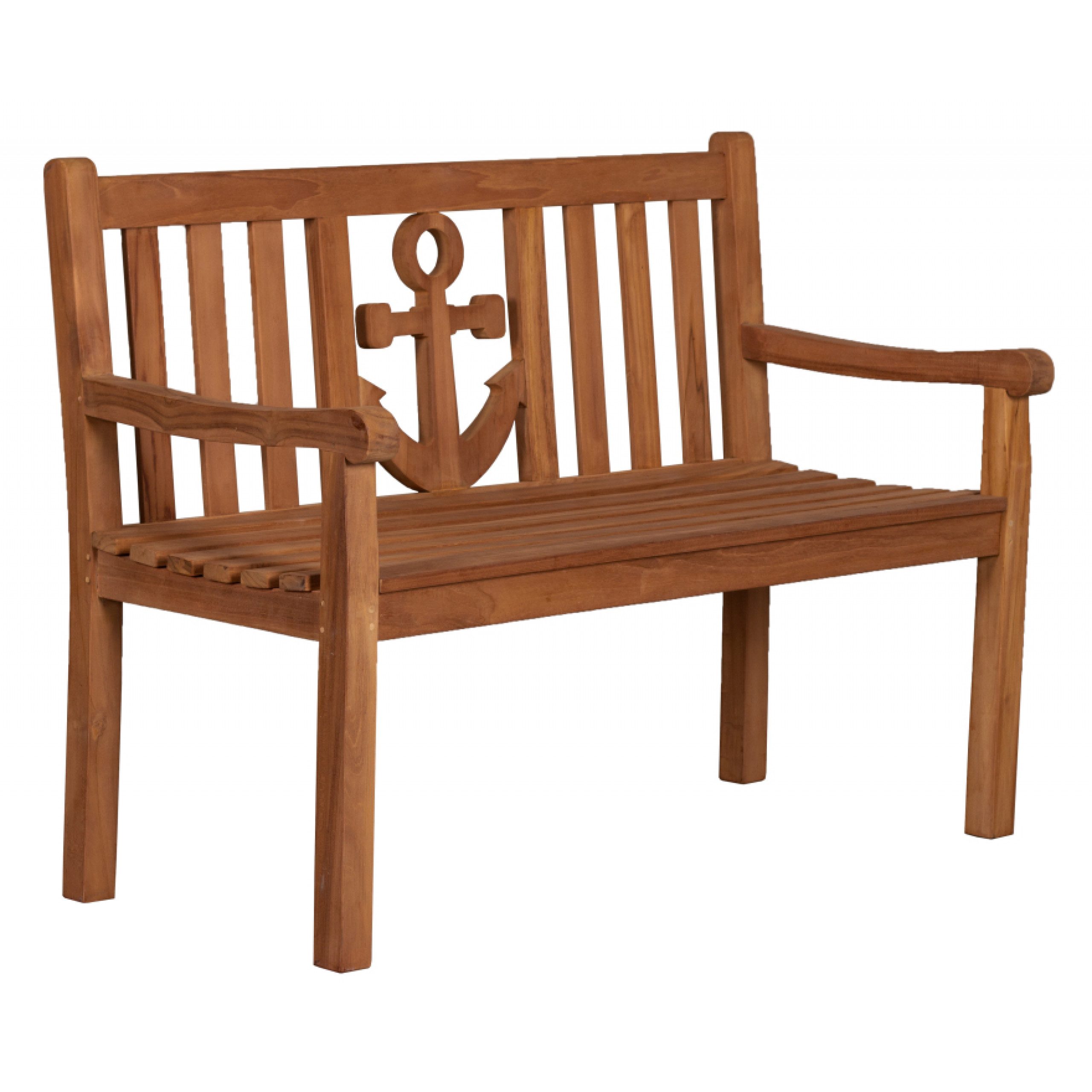 deVries Sitzbank deVries Gartenbank "WOODIE" Ankerplatz 120 mit eingearbeiteten Anker