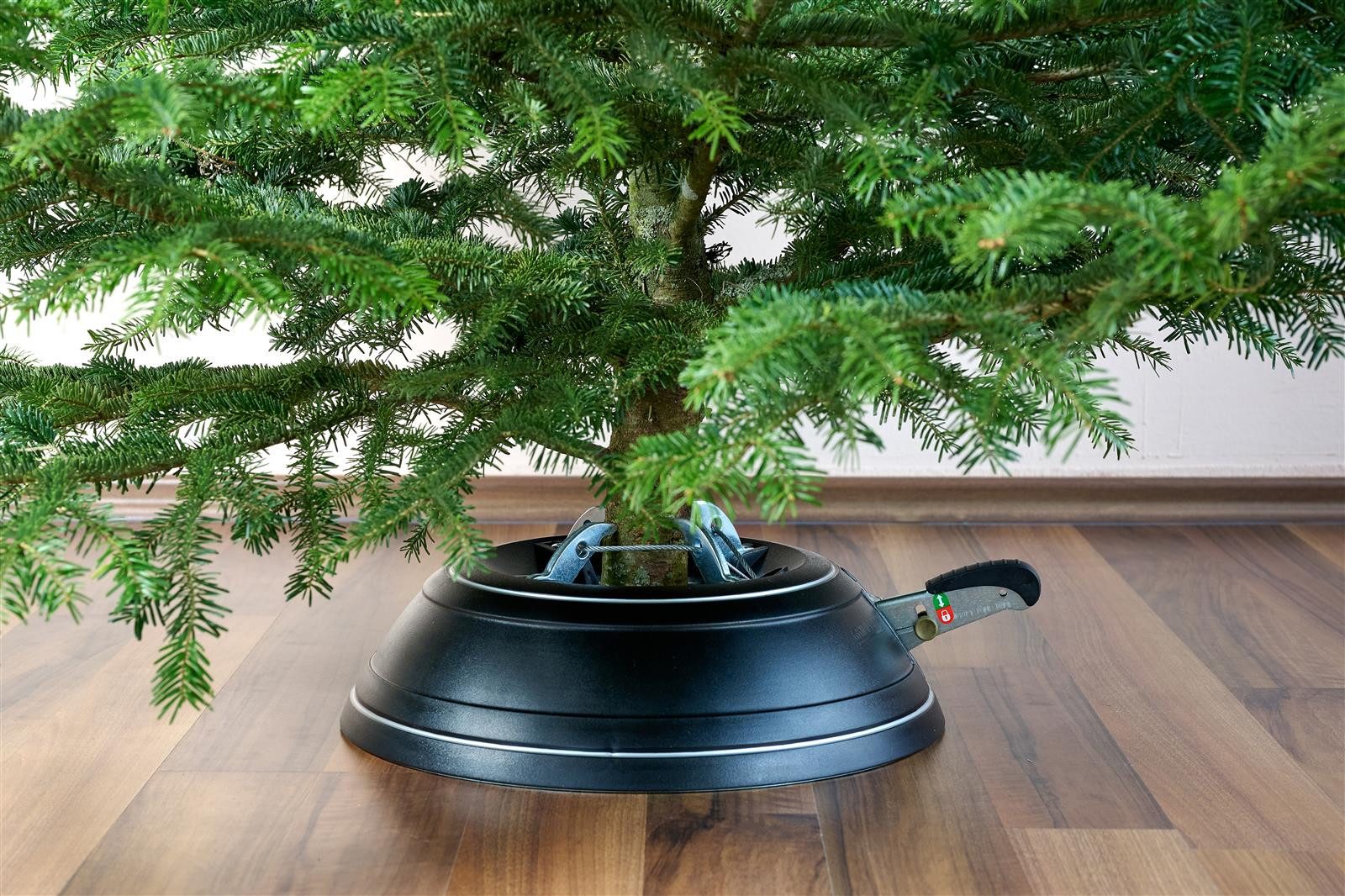 Krinner Christbaumständer KRINNER In- & Outdoor (1-tlg), Original-Rundum-Einseil-Technik