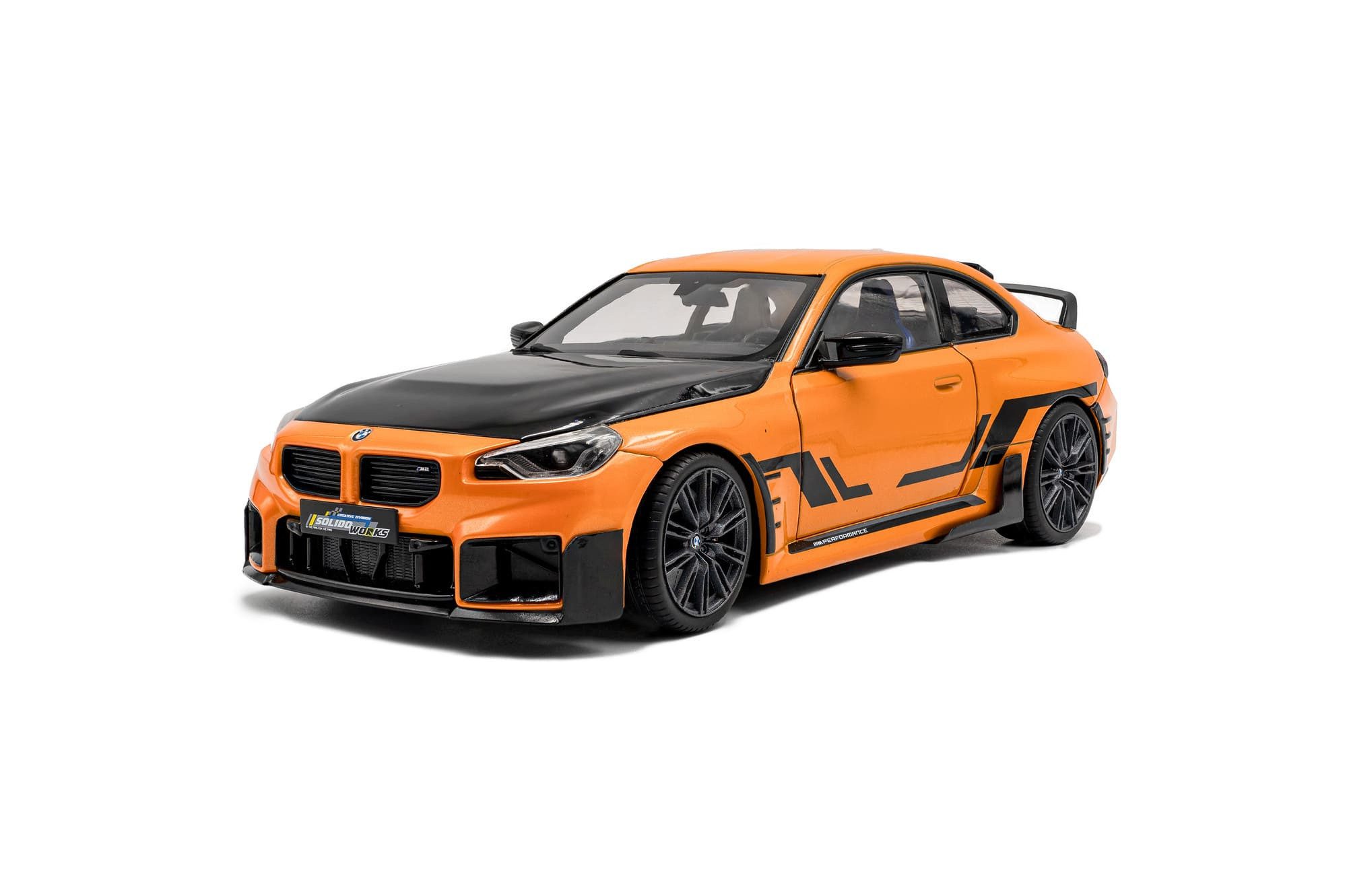 Solido Modellauto Solido BMW M2 Performance Parts orange 1:18 Modellauto Diecast