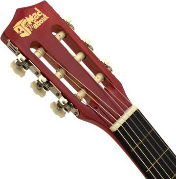 Tiger Konzertgitarre Mad About CLG1-14-PACK Set Klassische Spanische Gitarre, 6-St., 1/4 Größe, für Kinder - jetzt mit kostenlosem Unterricht für 6 Monate