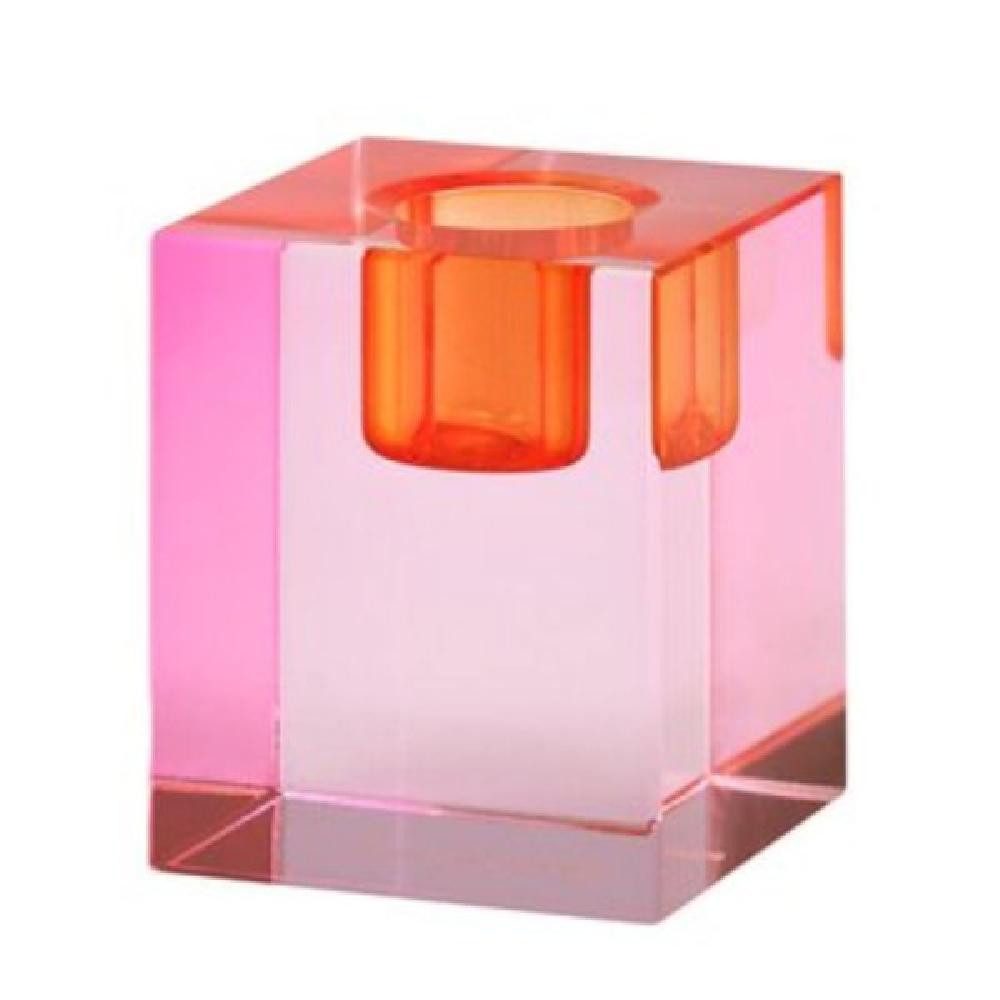 Giftcompany Kerzenhalter Kerzenhalter Dioptrics Rosa/Orange (S) günstig online kaufen