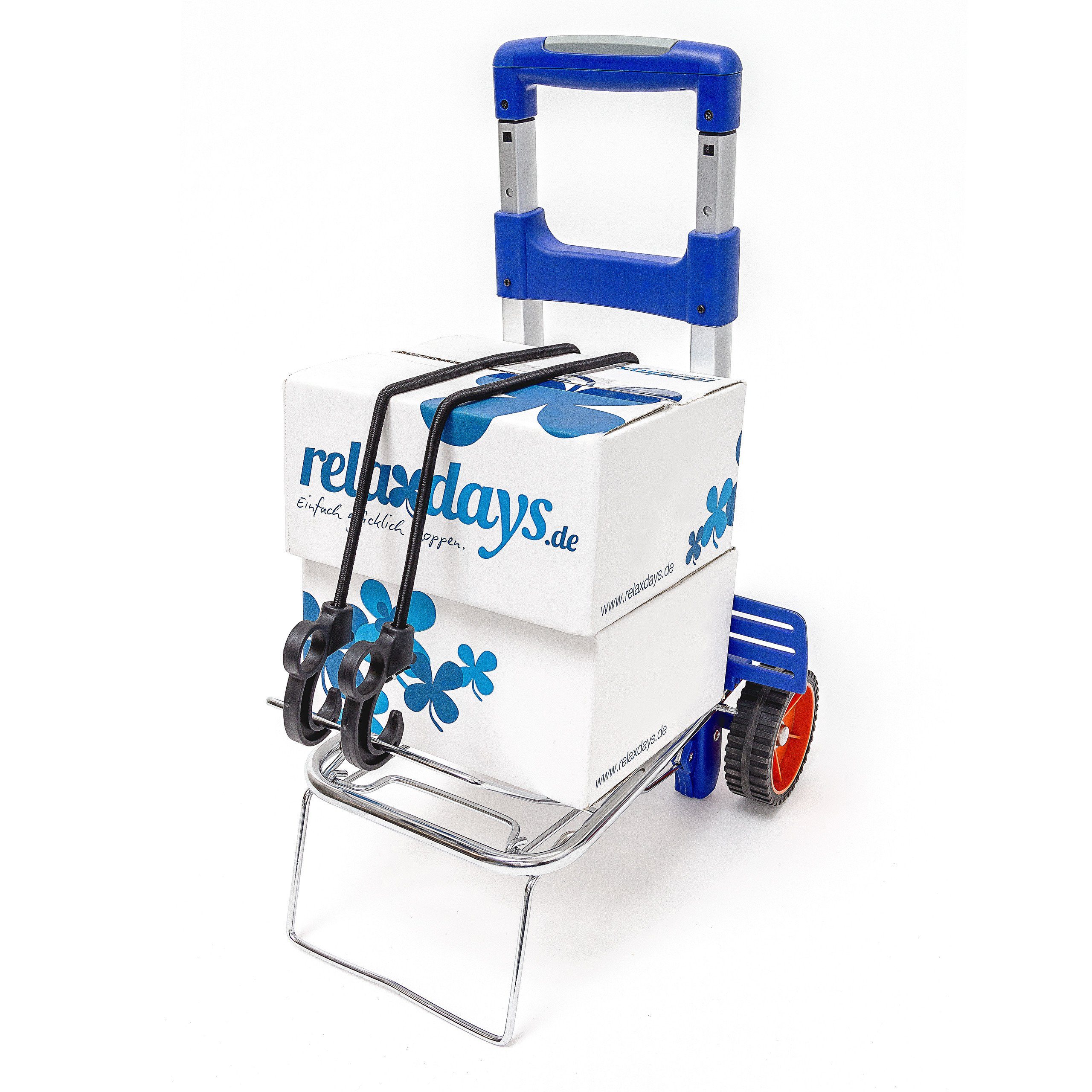 relaxdays Einkaufstrolley Transport Trolley klappbar für günstig online kaufen